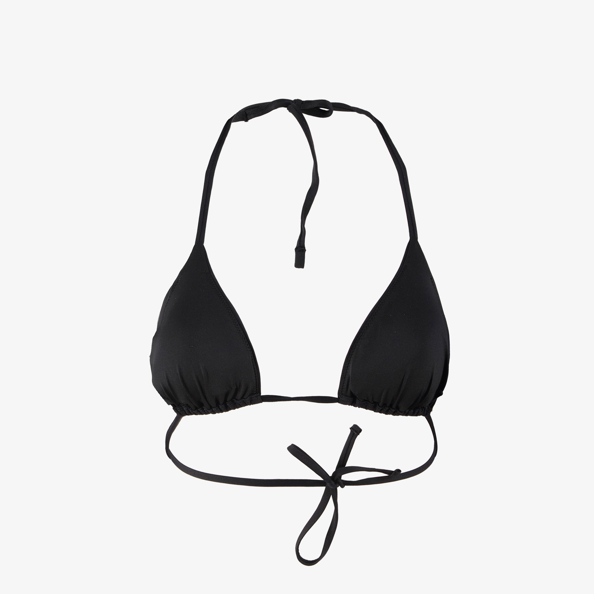 Guess 4G Rhinestone Triang  Kadın Siyah Bikini Üstü