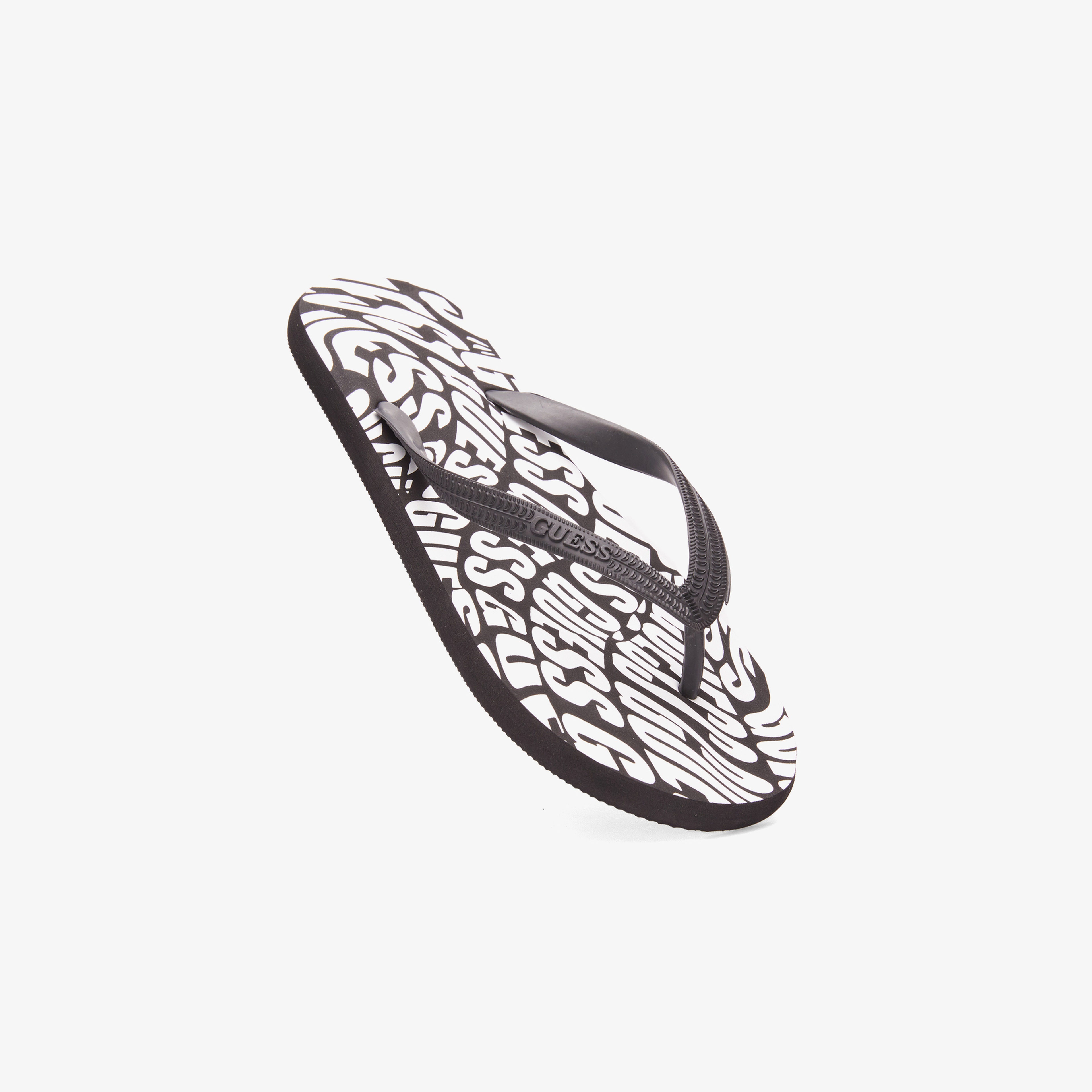 Guess Flip Flop Erkek Siyah Plaj Terliği