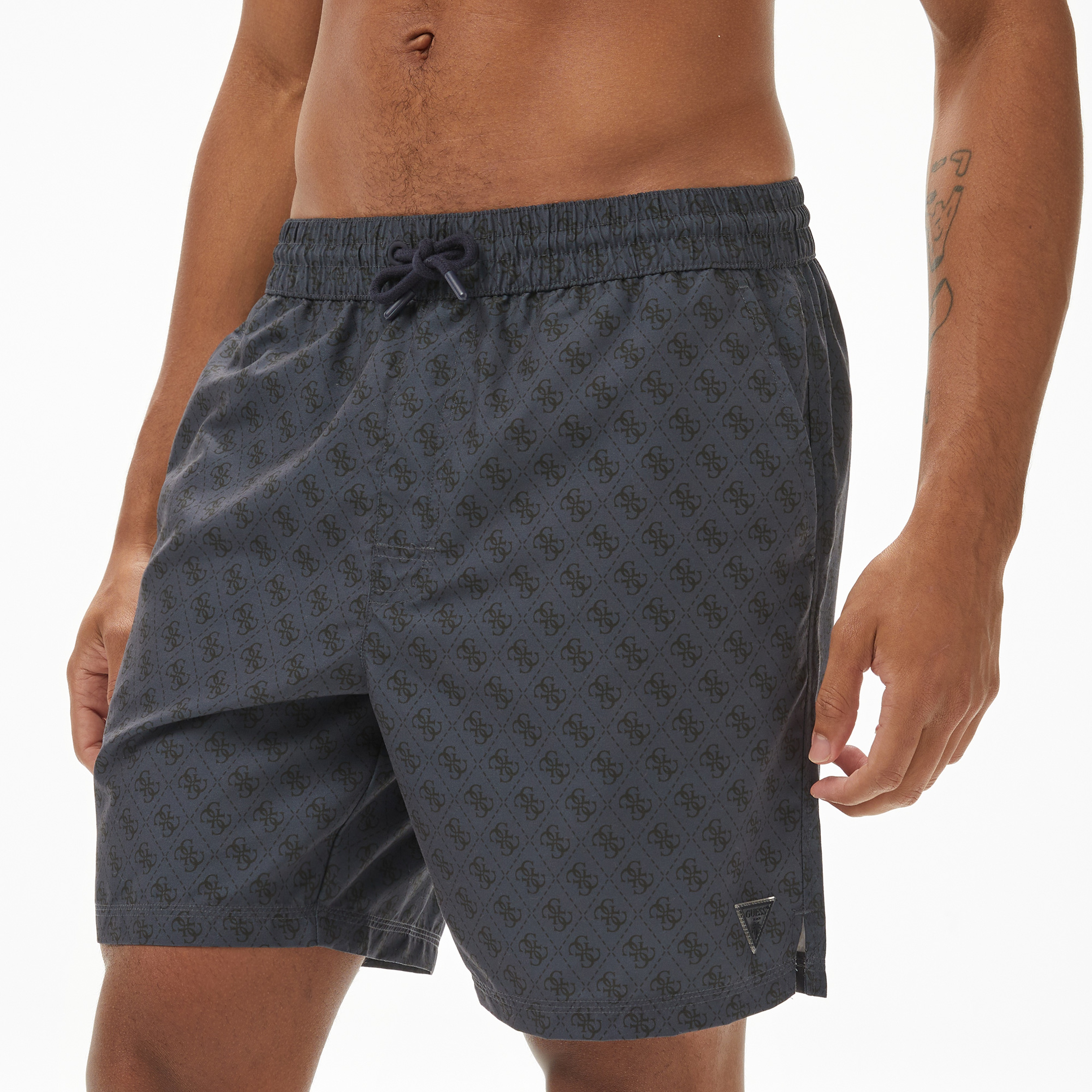 Guess Erkek Lacivert Deniz Şortu