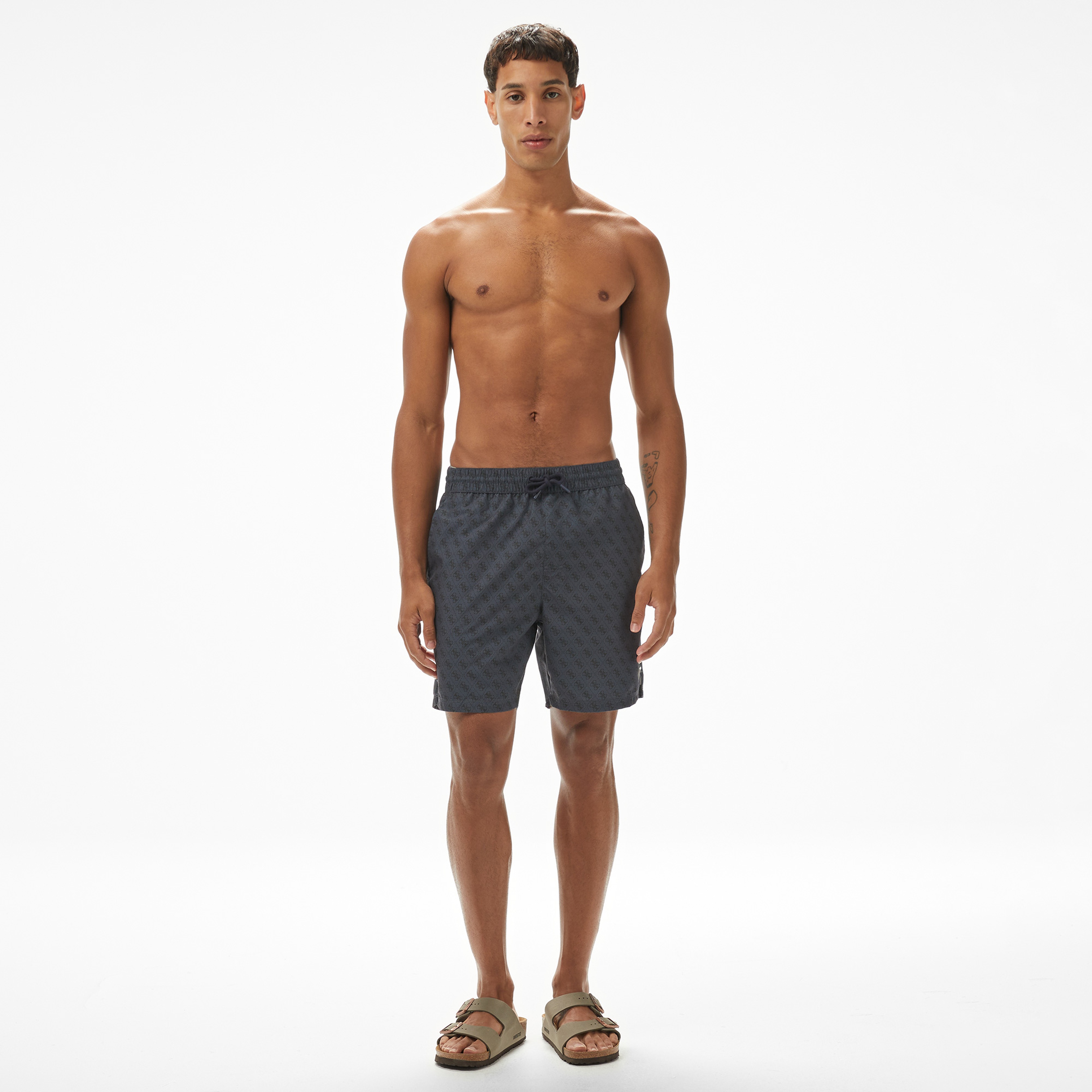 Guess Erkek Lacivert Deniz Şortu