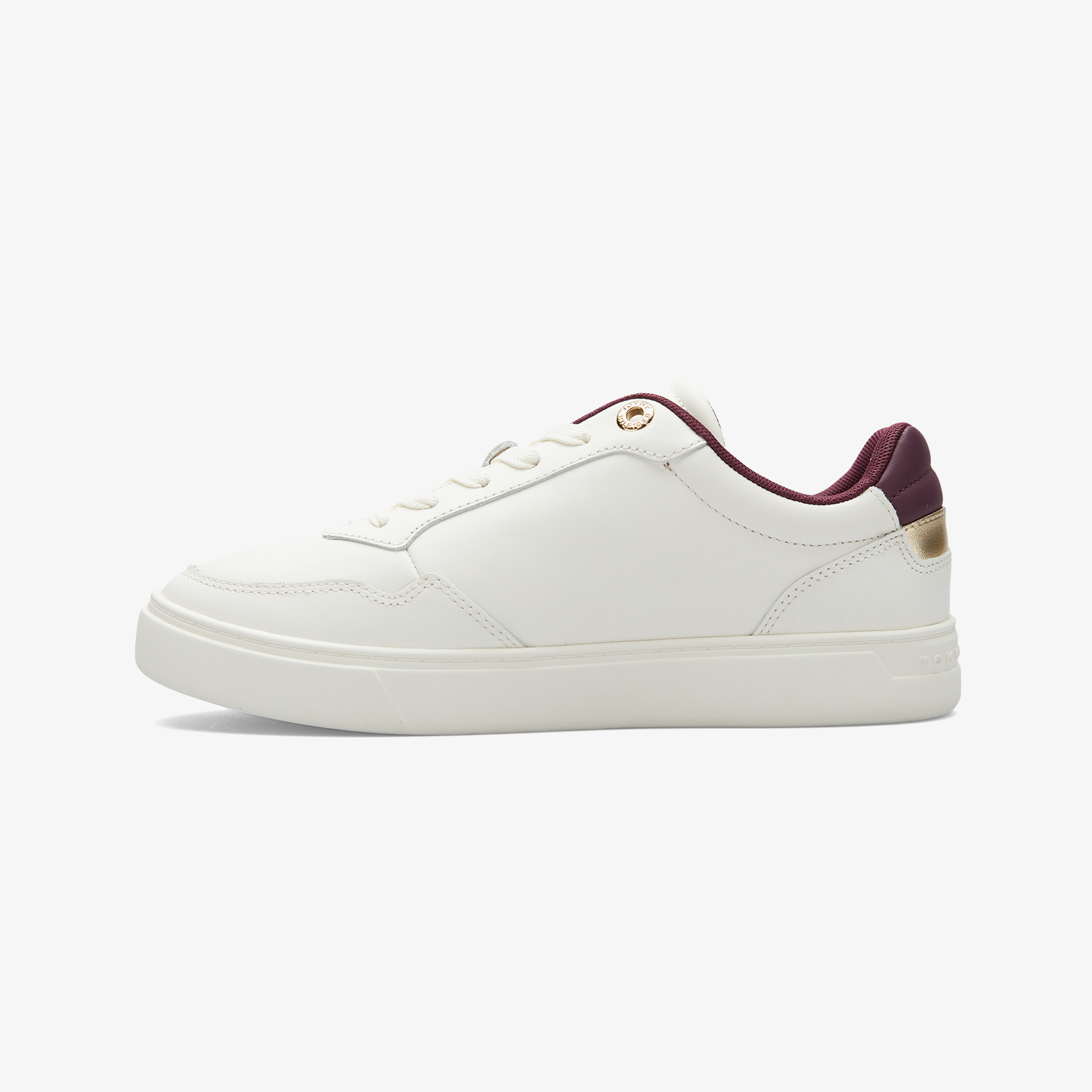 Tommy Hilfiger Essential Elevated Court Kadın Beyaz Sneaker