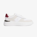 Tommy Hilfiger Fashion Court Mix Kadın Beyaz Sneaker