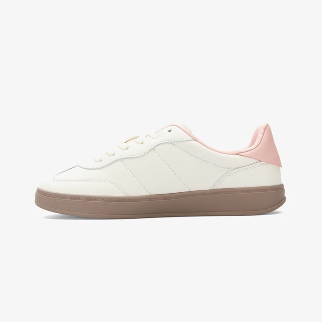 Tommy Hilfiger Tommy Hilfiger Krem Premium Heritage Kadın Pembe Sneaker | Occasion Krem - 4. görsel
