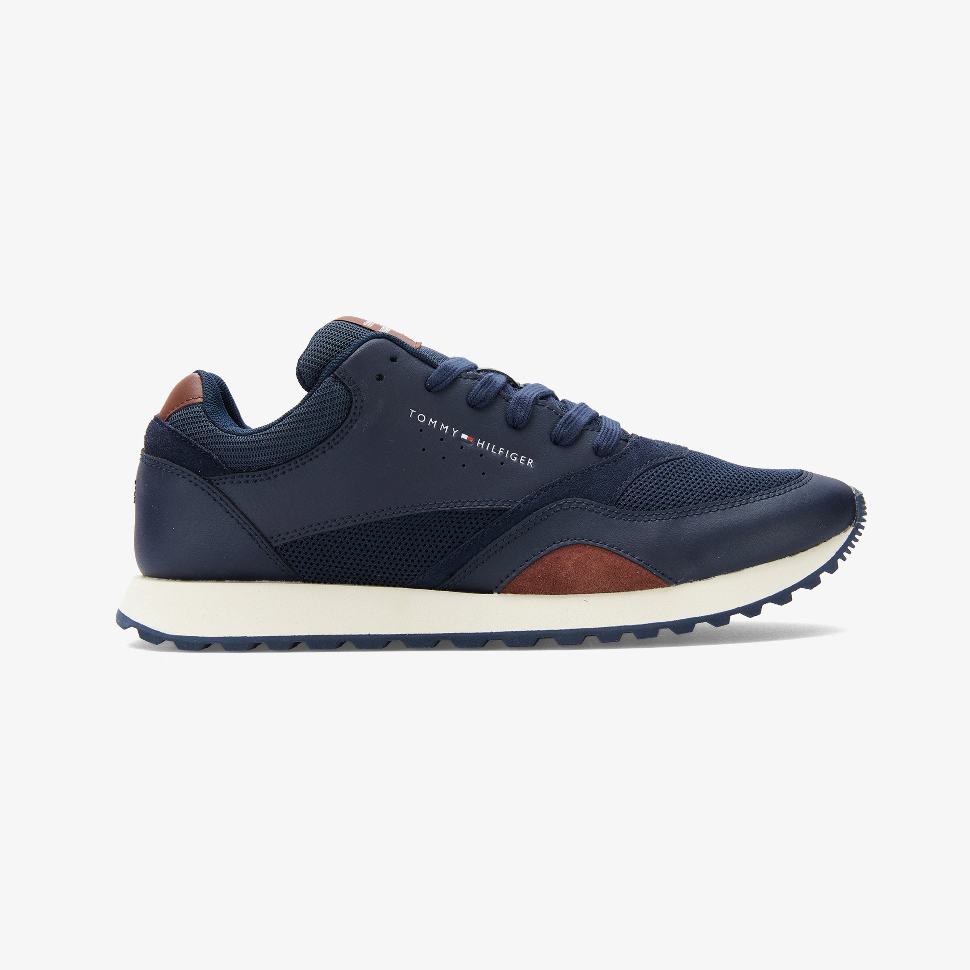 Tommy Hilfiger New Runner Eva Mix Erkek Lacivert Sneaker