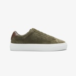 Tommy Hilfiger Premium Cupsole Suede Erkek Haki Sneaker