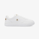 Tommy Hilfiger Essential Elevated Court Kadın Altın Sneaker
