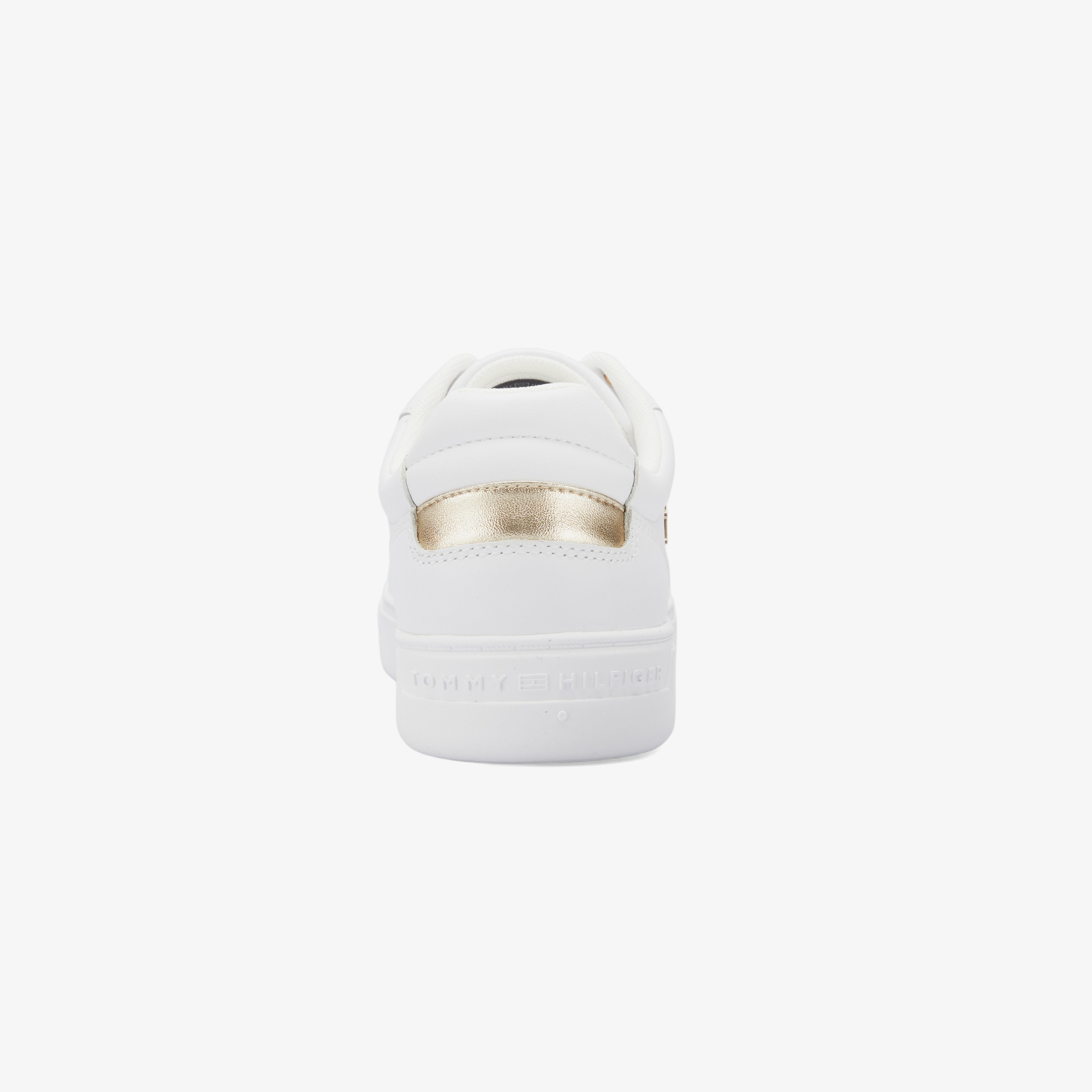 Tommy Hilfiger Essential Elevated Court Kadın Altın Sneaker