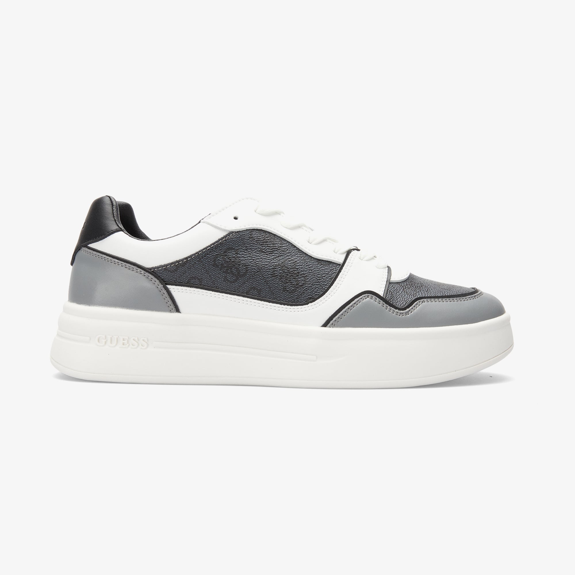 Guess Winno Deri Erkek Gri Sneaker