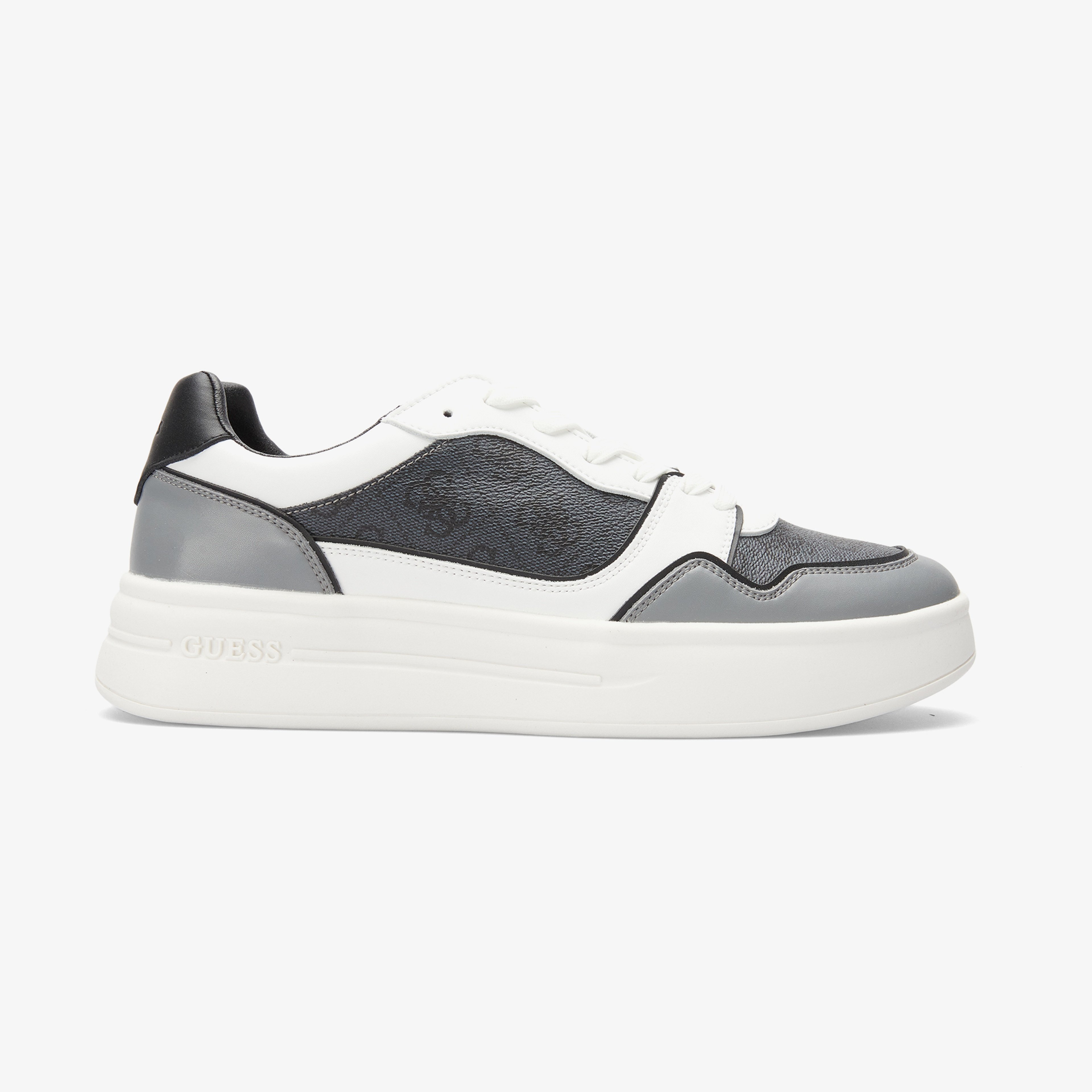 Guess Winno Deri Erkek Gri Sneaker