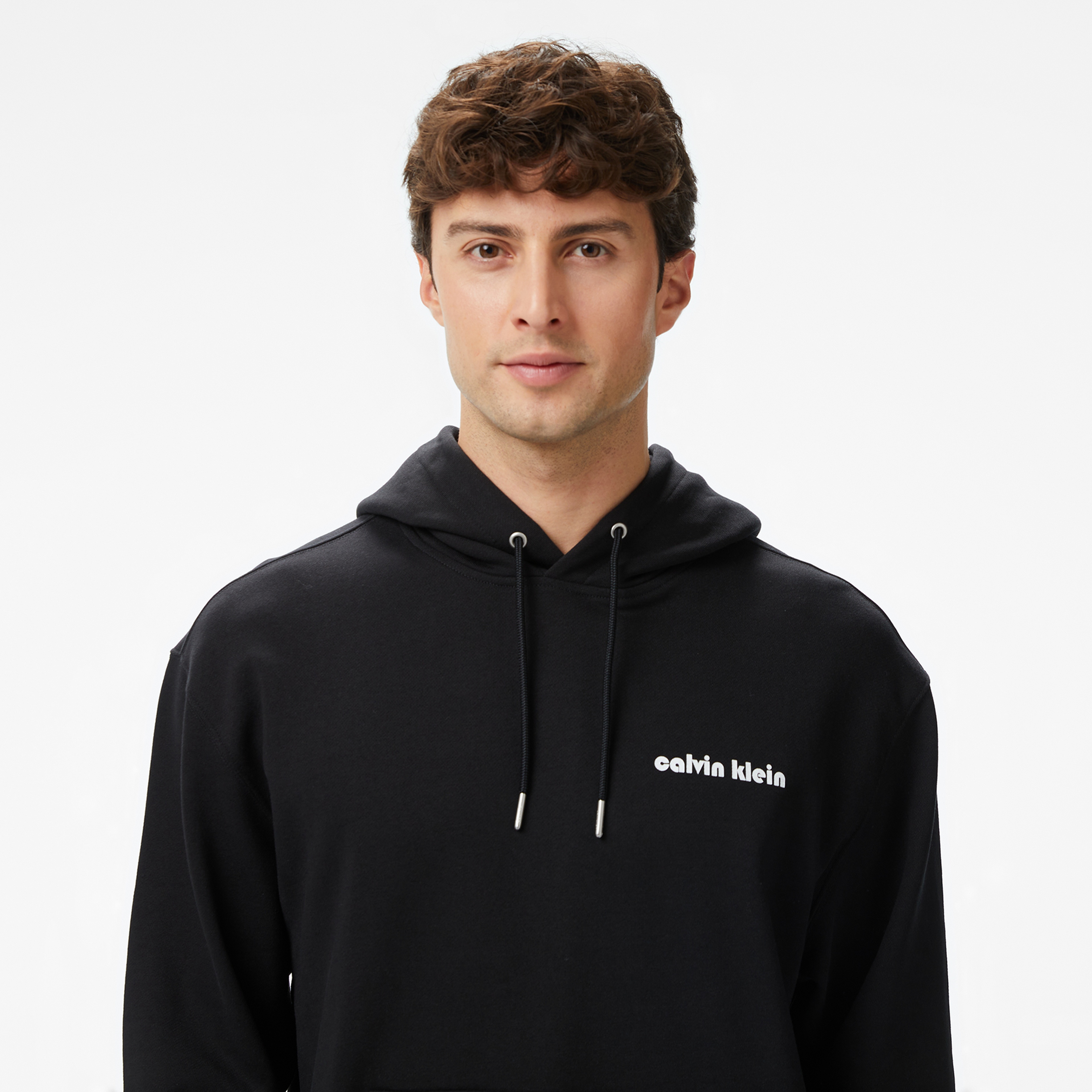 Calvin Klein Terry Bauhaus Erkek Siyah Sweatshirt