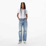Calvin Klein Signature 90S Straight Gold Dust Kadın Mavi Jean