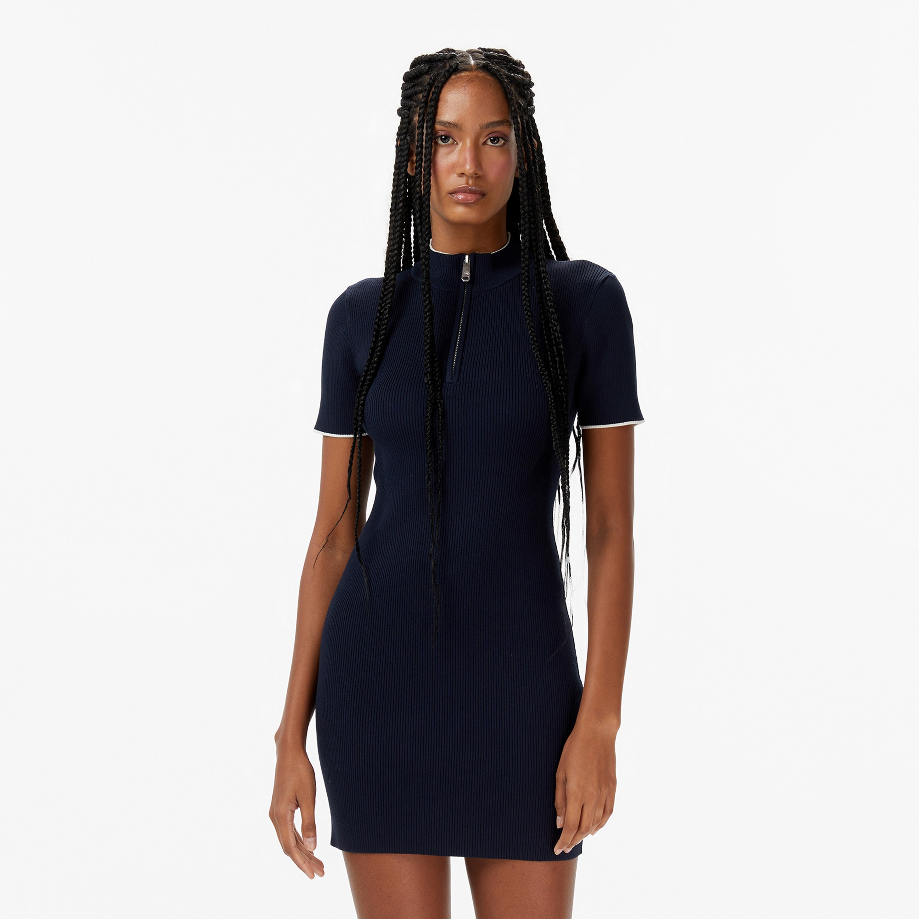 Calvin Klein Naia Kadın Mavi Elbise