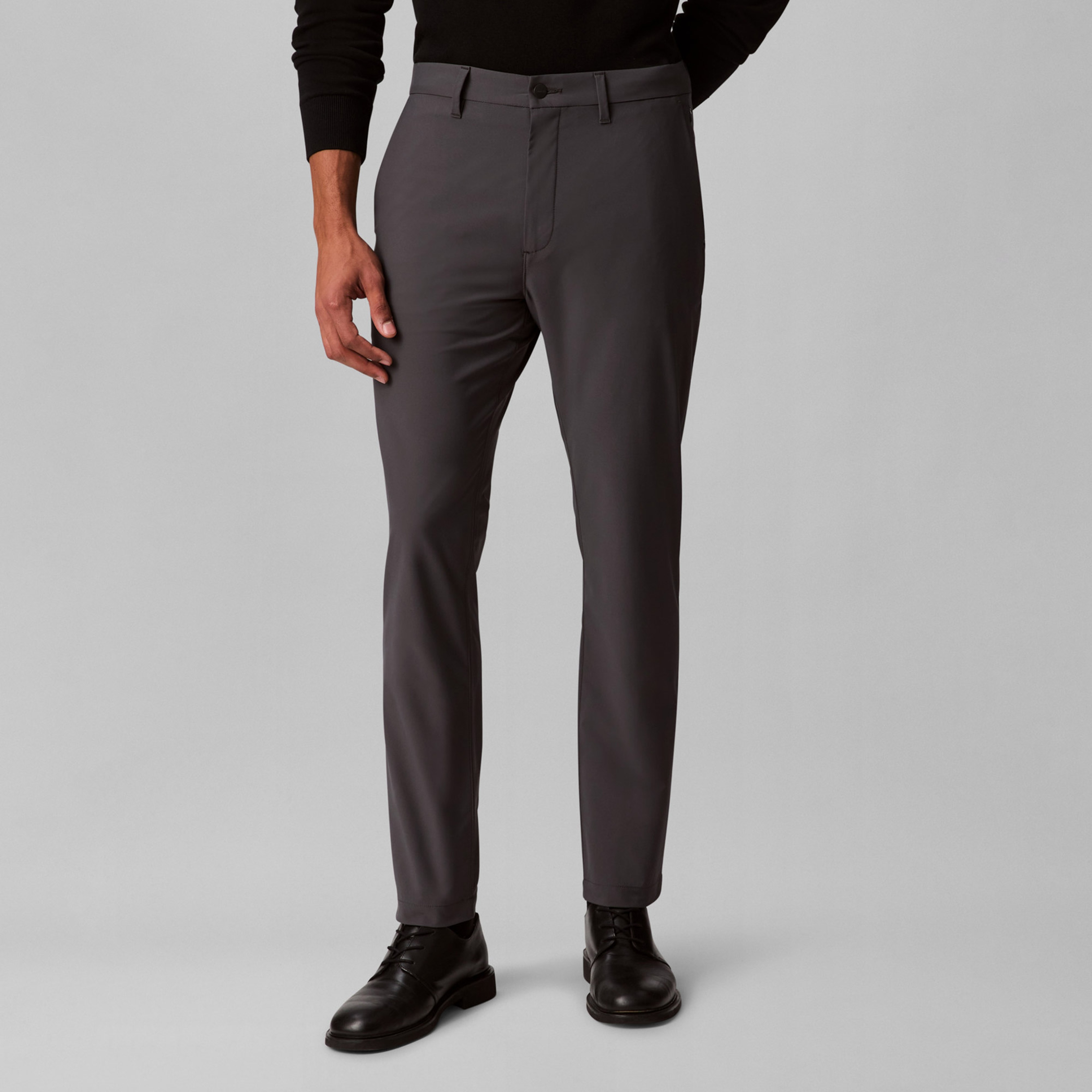 Calvin Klein Slim Tech Erkek Gri Pantolon