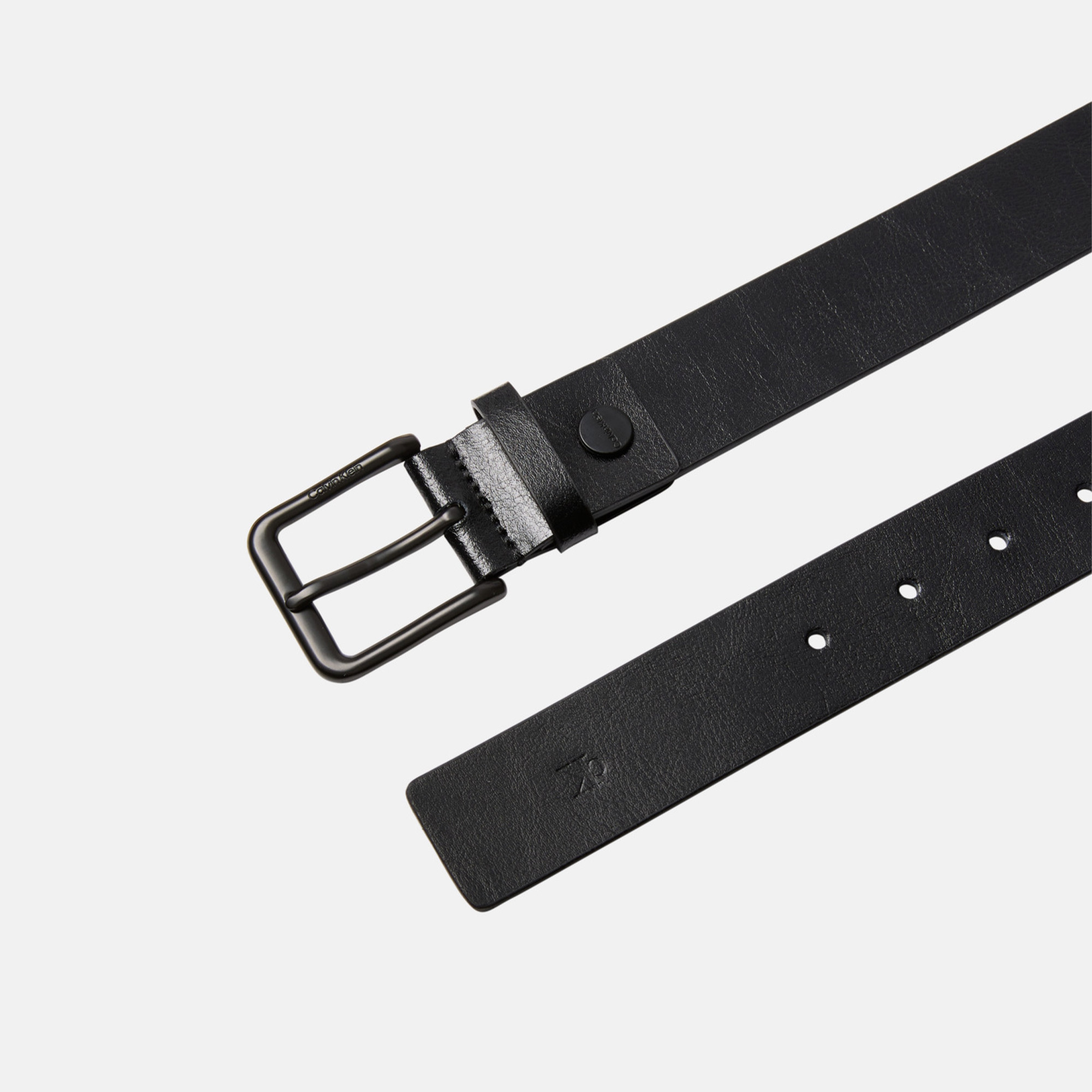 Calvin Klein Casual Pin Buckle Erkek Siyah Kemer