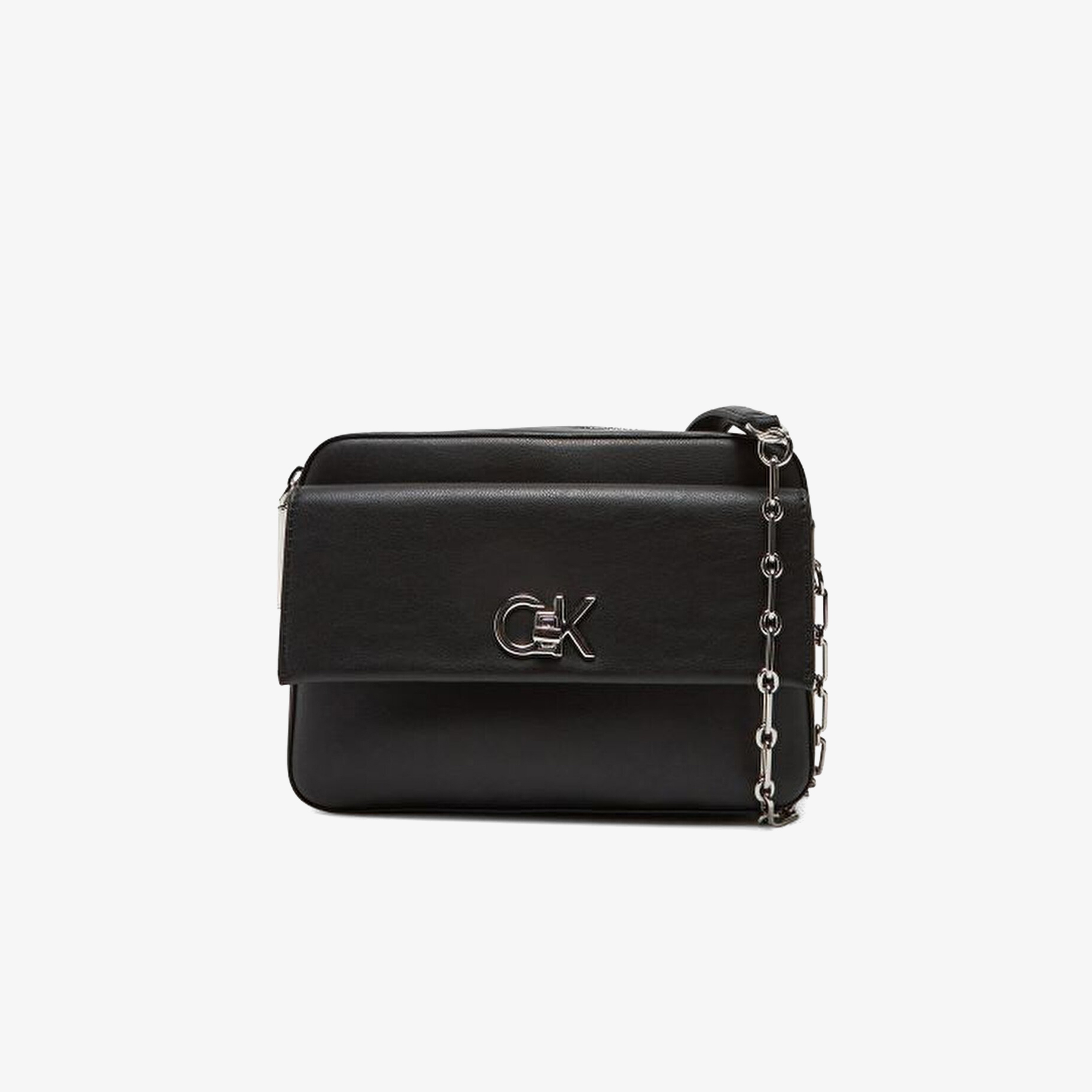 Calvin Klein Re-Lock Pocket Camera Kadın Siyah El Çantası