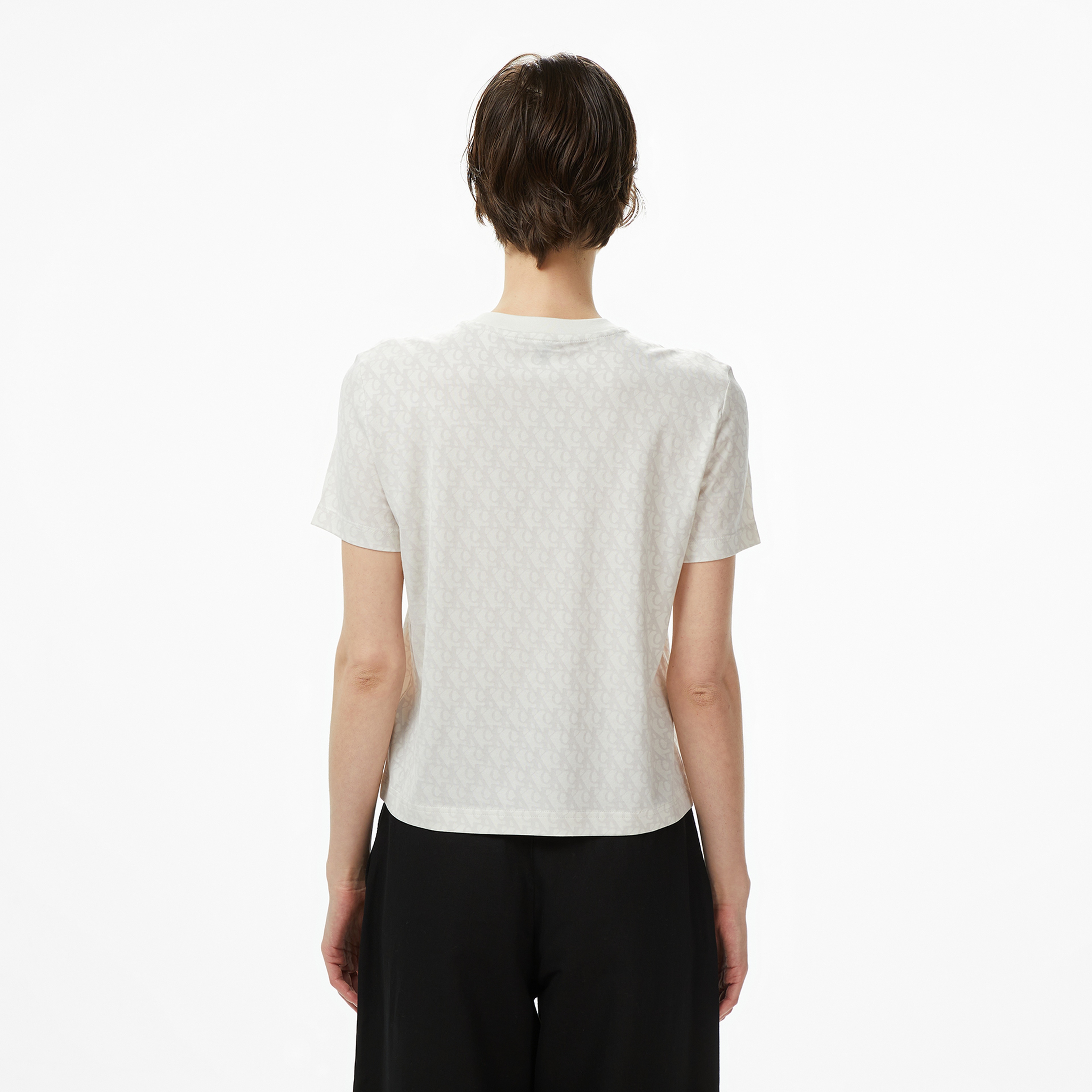 Calvin Klein Classic Kadın Beyaz T-Shirt