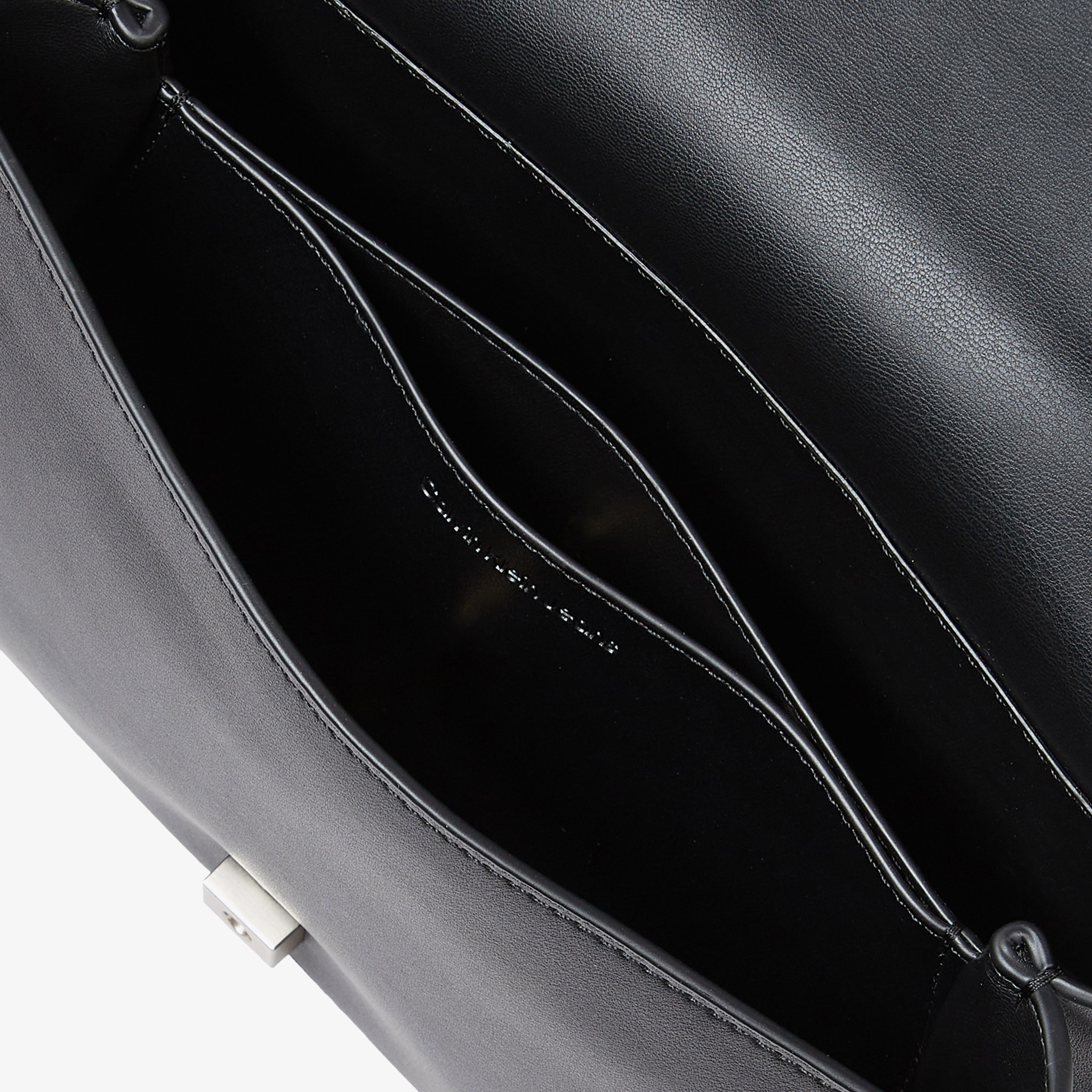 Calvin Klein Sculpted Flap Kadın Siyah Omuz Çantası