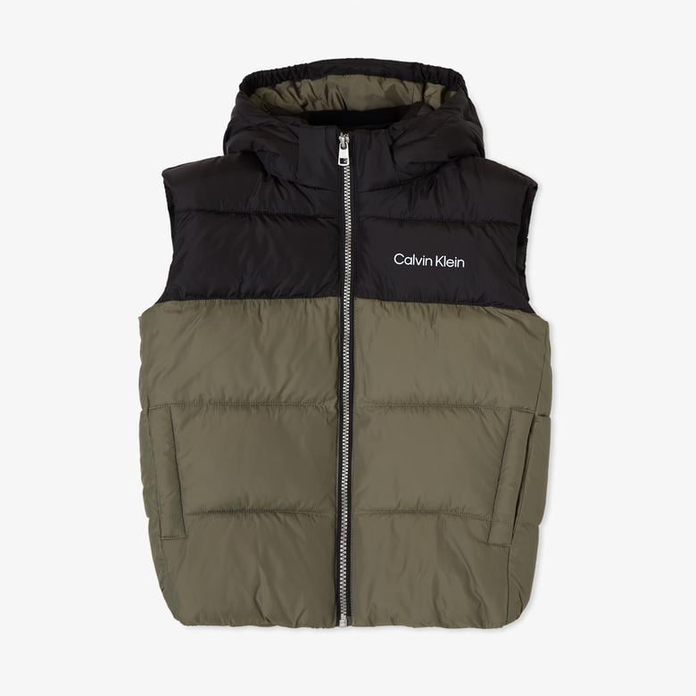 Calvin Klein Çocuk Yeşil Yelek