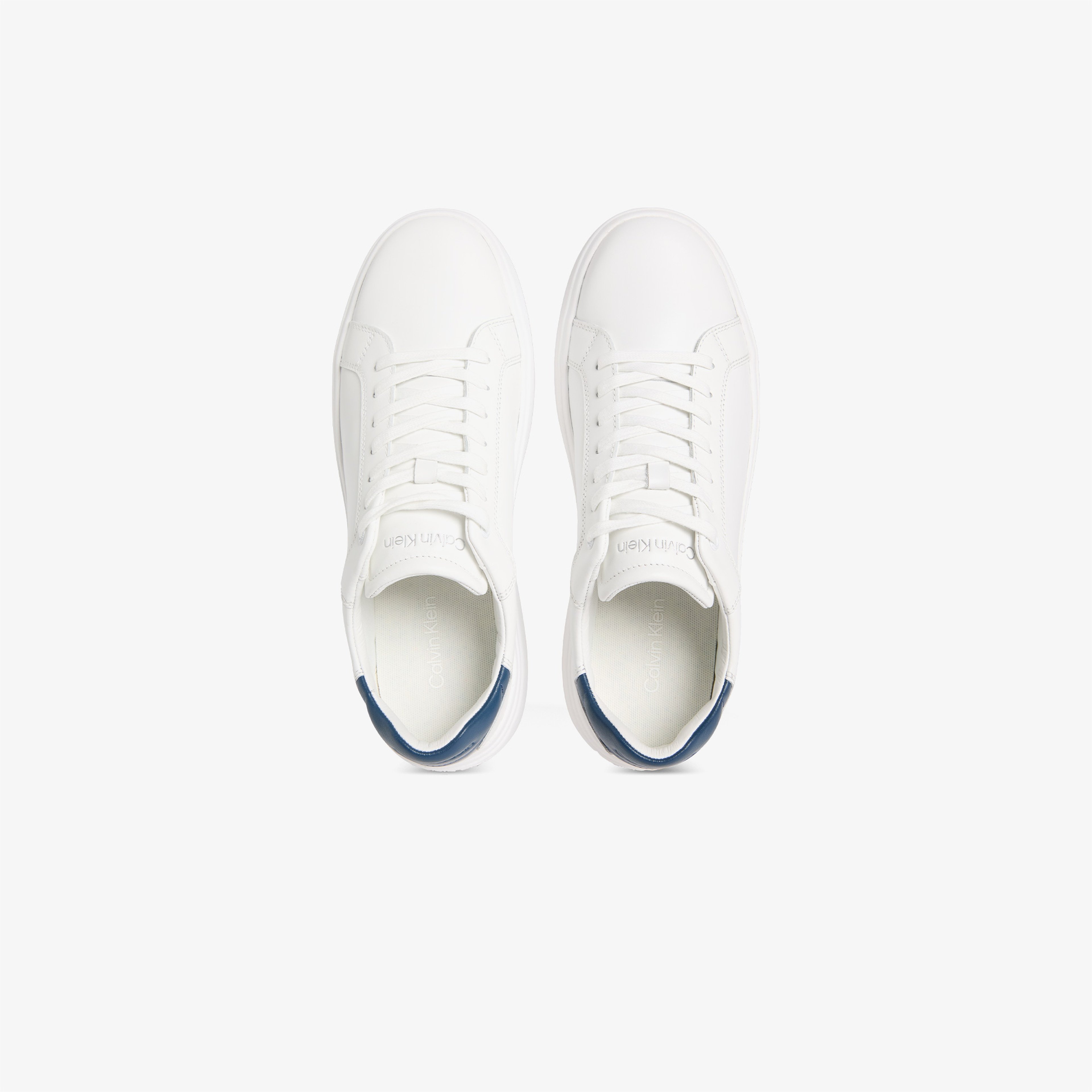 Calvin Klein Low Top Lace Up  Erkek Beyaz Sneaker