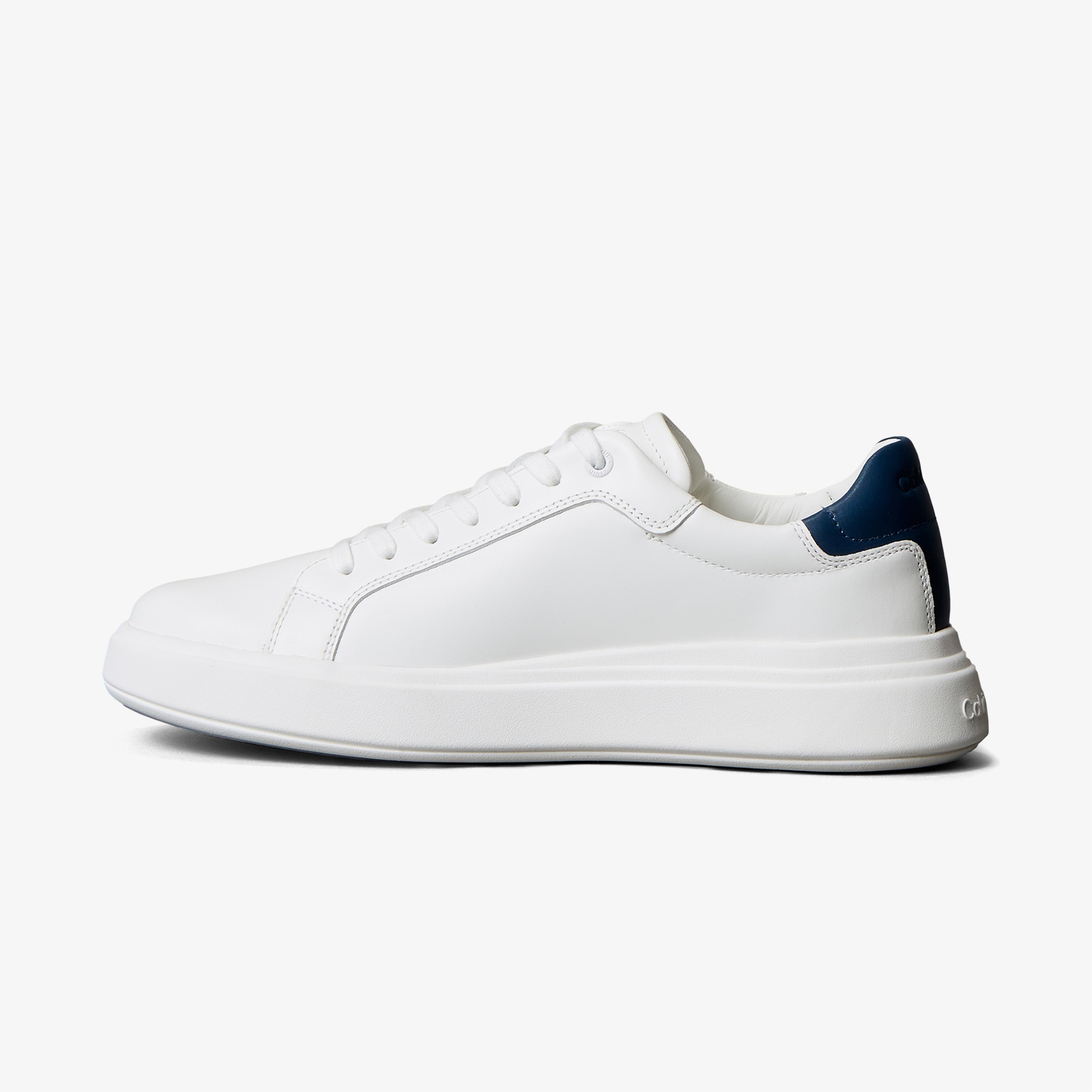 Calvin Klein Low Top Lace Up  Erkek Beyaz Sneaker