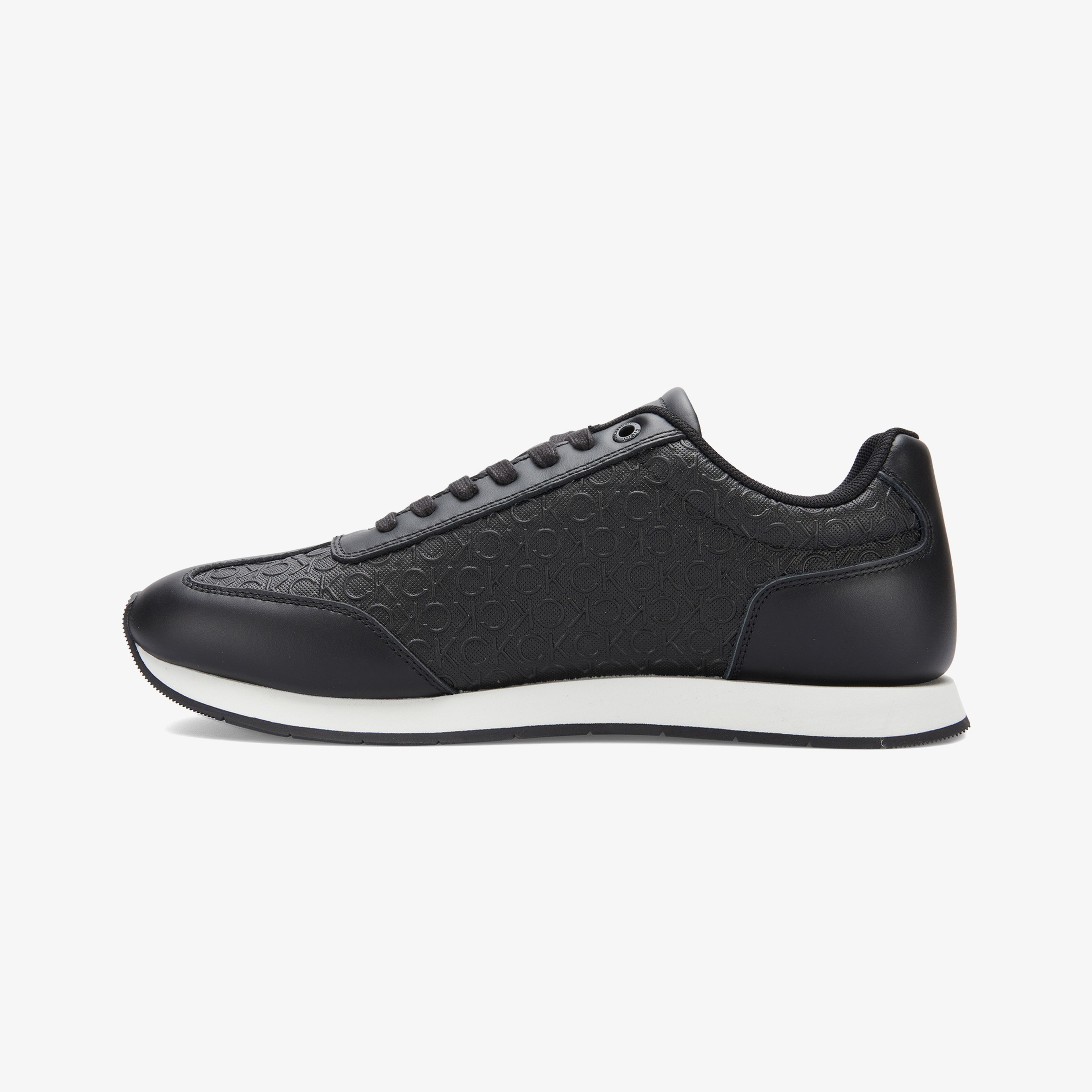 Calvin Klein Low Top Lace Up  Erkek Beyaz Sneaker