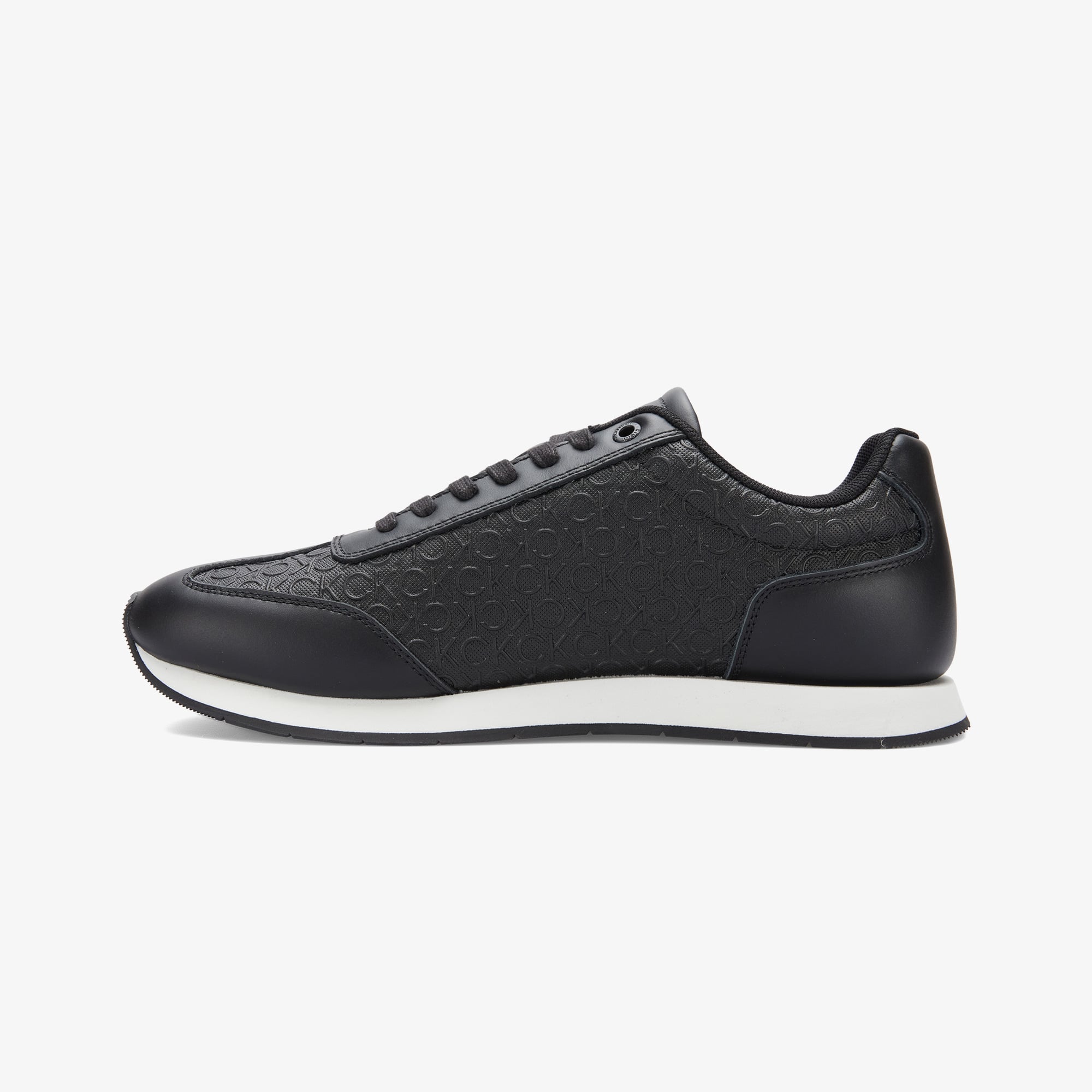 Calvin Klein Low Top Lace Up  Erkek Beyaz Sneaker