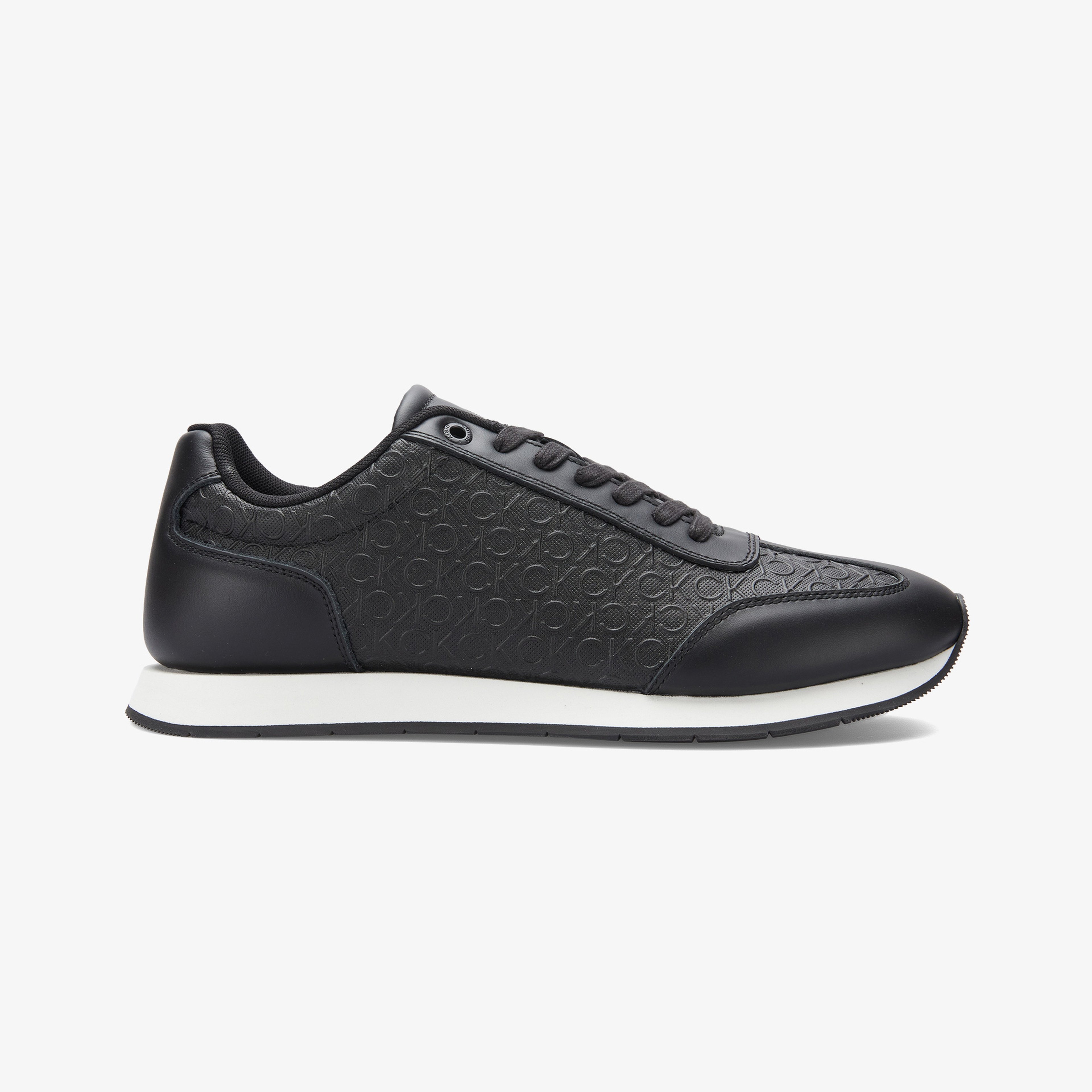 Calvin Klein Low Top Lace Up  Erkek Beyaz Sneaker