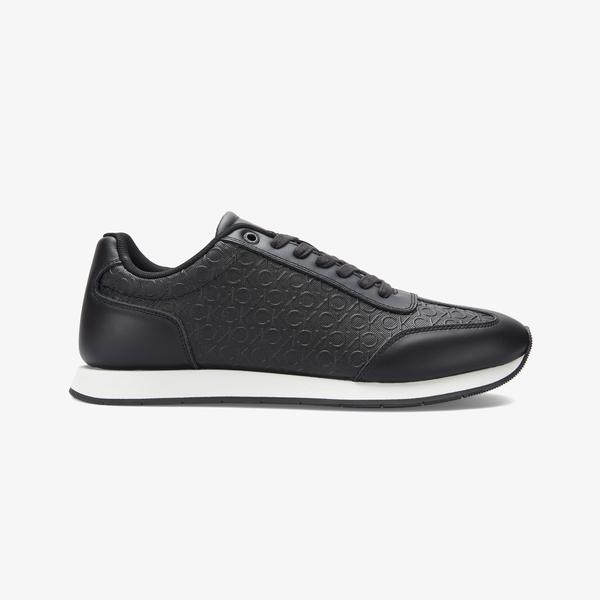 Calvin Klein Low Top Lace Up  Erkek Beyaz Sneaker