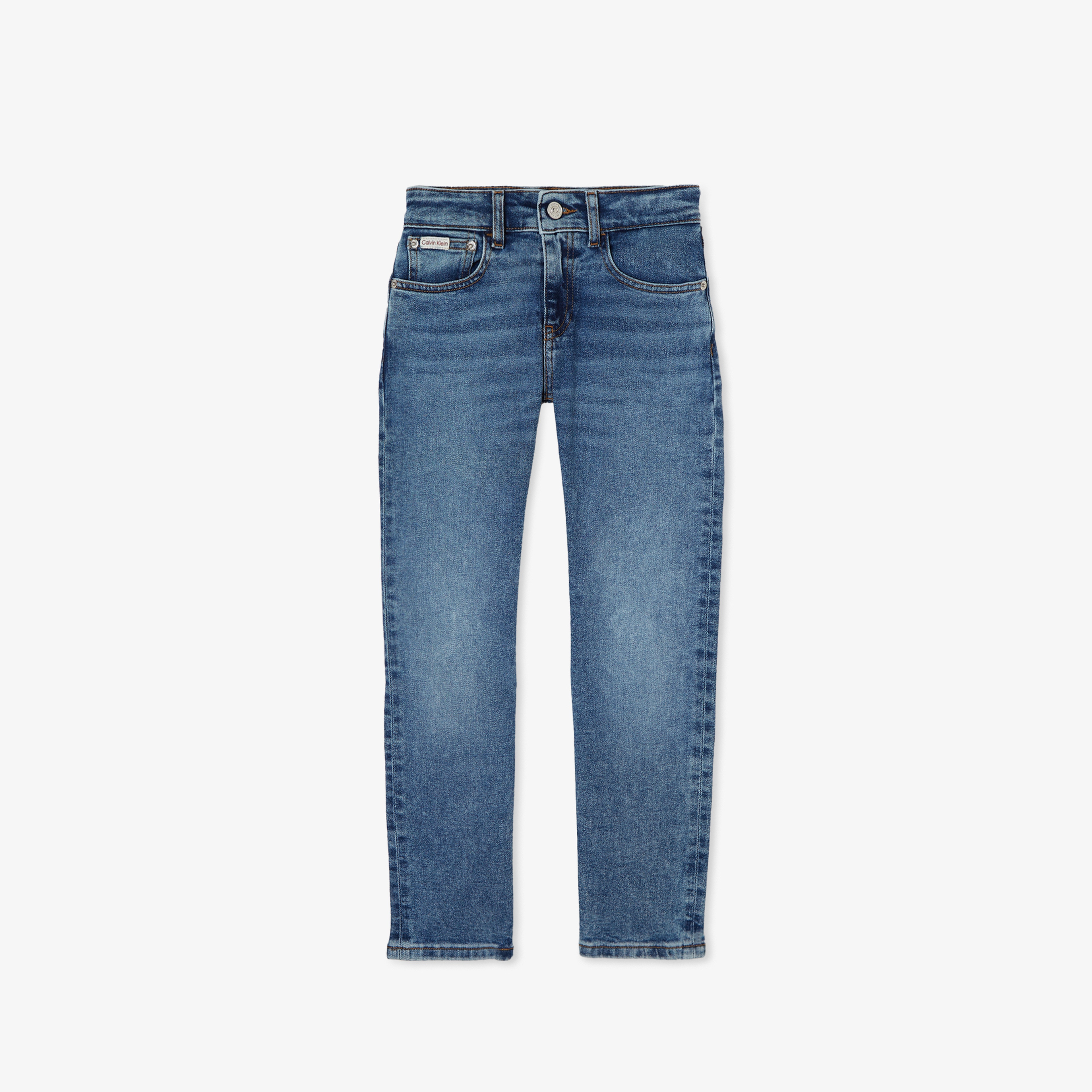 Calvin Klein Straight Wash Çocuk Mavi Jean