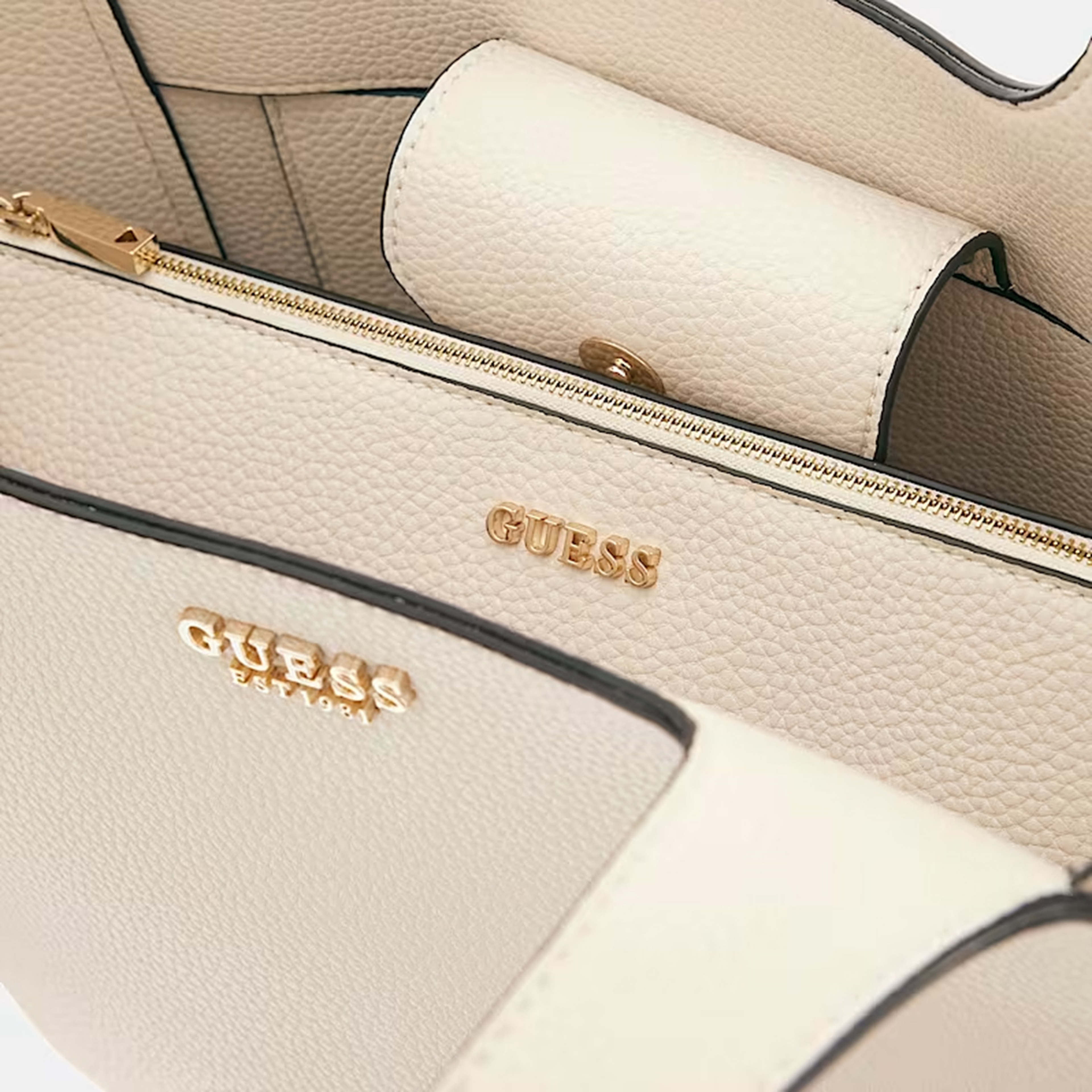 Guess Calista Kadın Krem El ÇantasıSTDHWBG7334220| Occasion