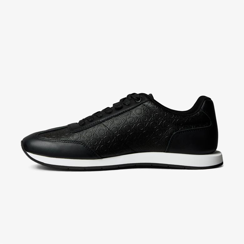 Calvin Klein Runn Lace up Mono Erkek Beyaz Sneaker