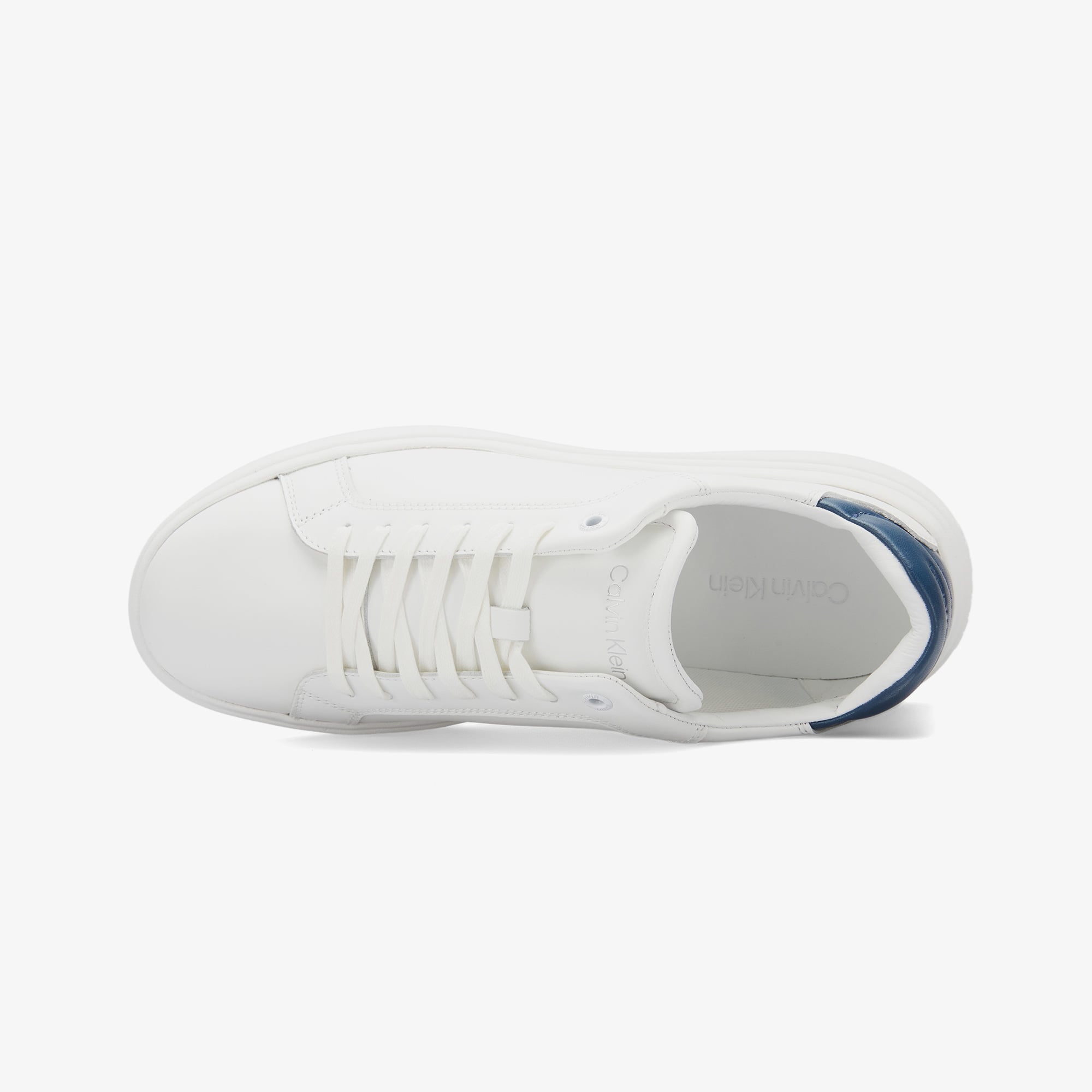 Calvin Klein Runn Lace up Mono Erkek Beyaz Sneaker