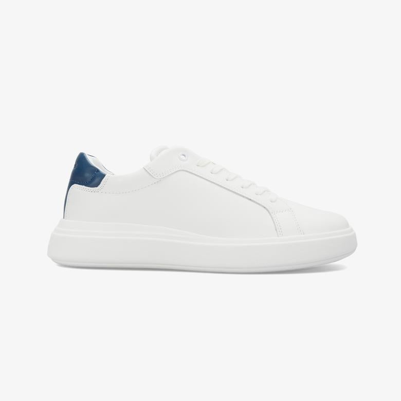 Calvin Klein Runn Lace up Mono Erkek Beyaz Sneaker
