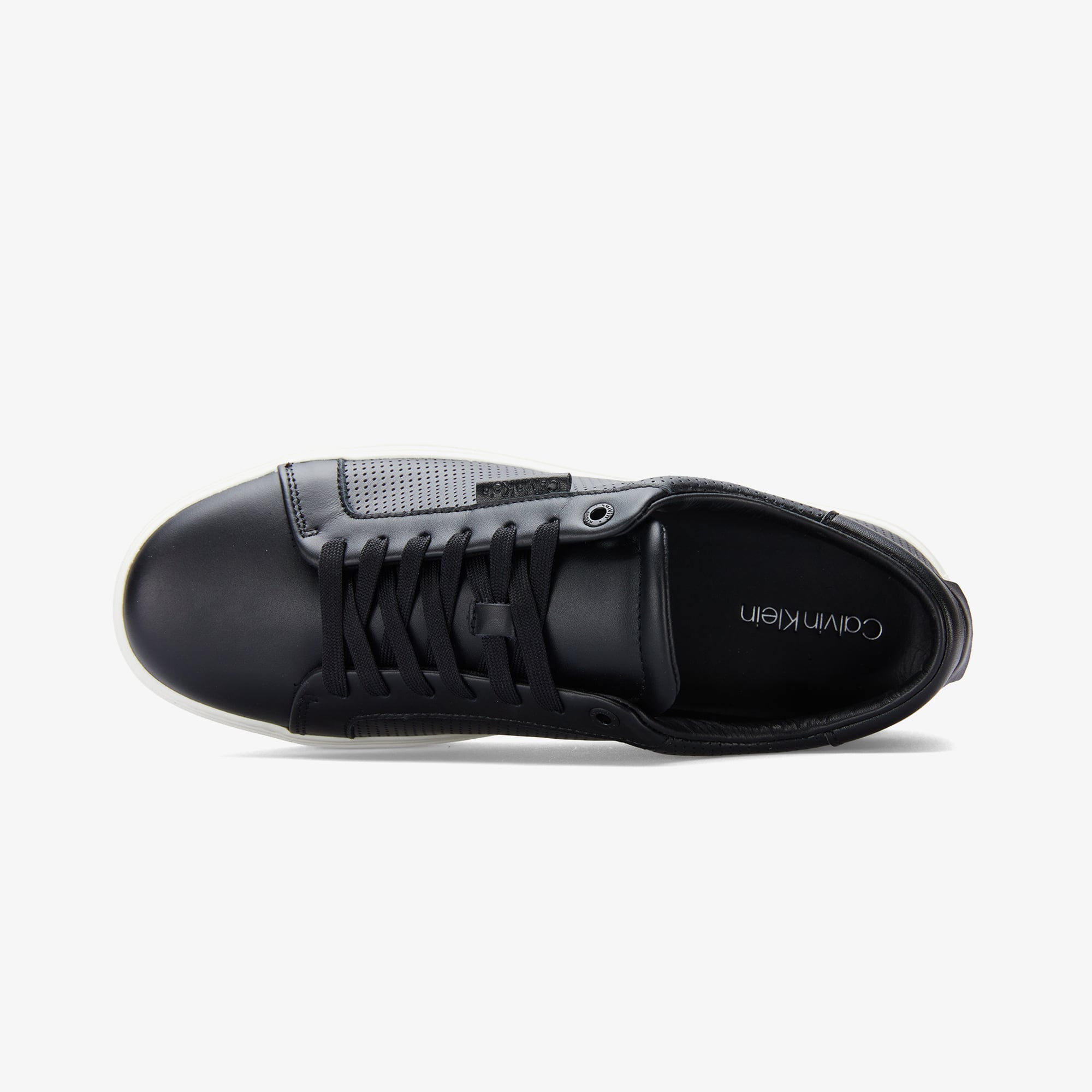 Calvin Klein Clean Cup Low Lace Up Erkek Siyah Sneaker
