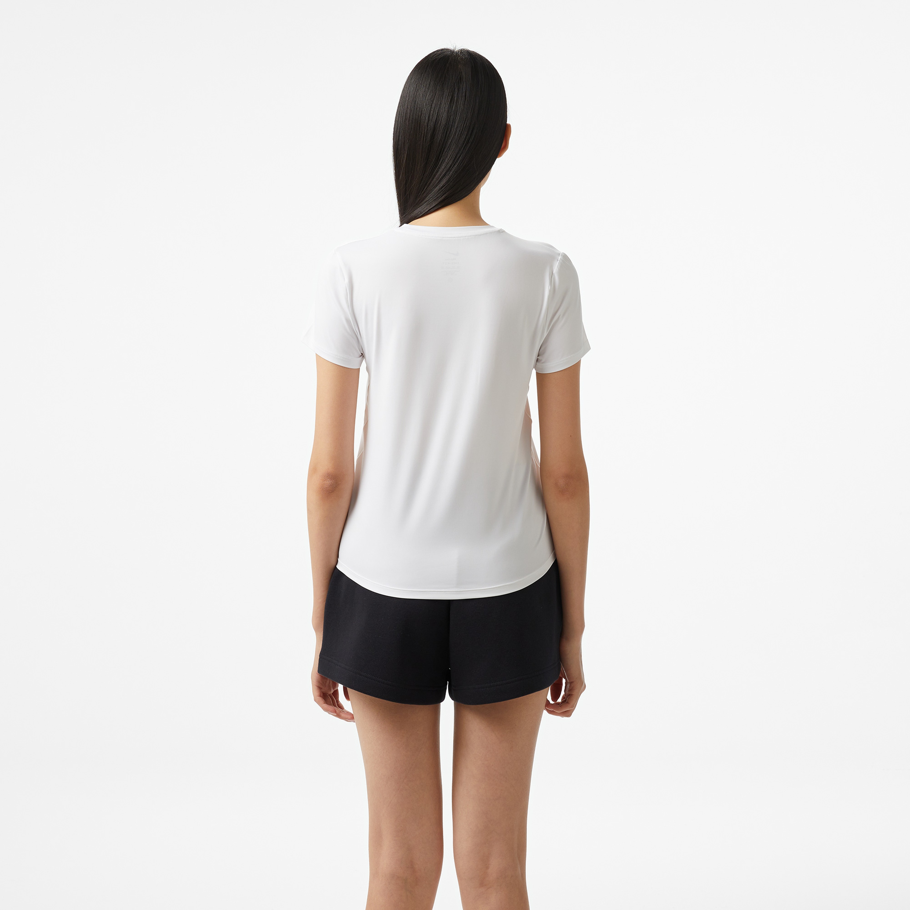 Nike One Swoosh Dri-Fit Kadın Beyaz T-Shirt