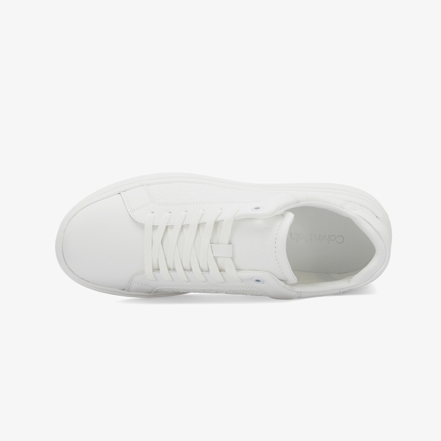 Calvin Klein Calvin Klein Chunky Low Top Lace Up Mono Erkek Beyaz Sneaker | Occasion Beyaz - 8. görsel