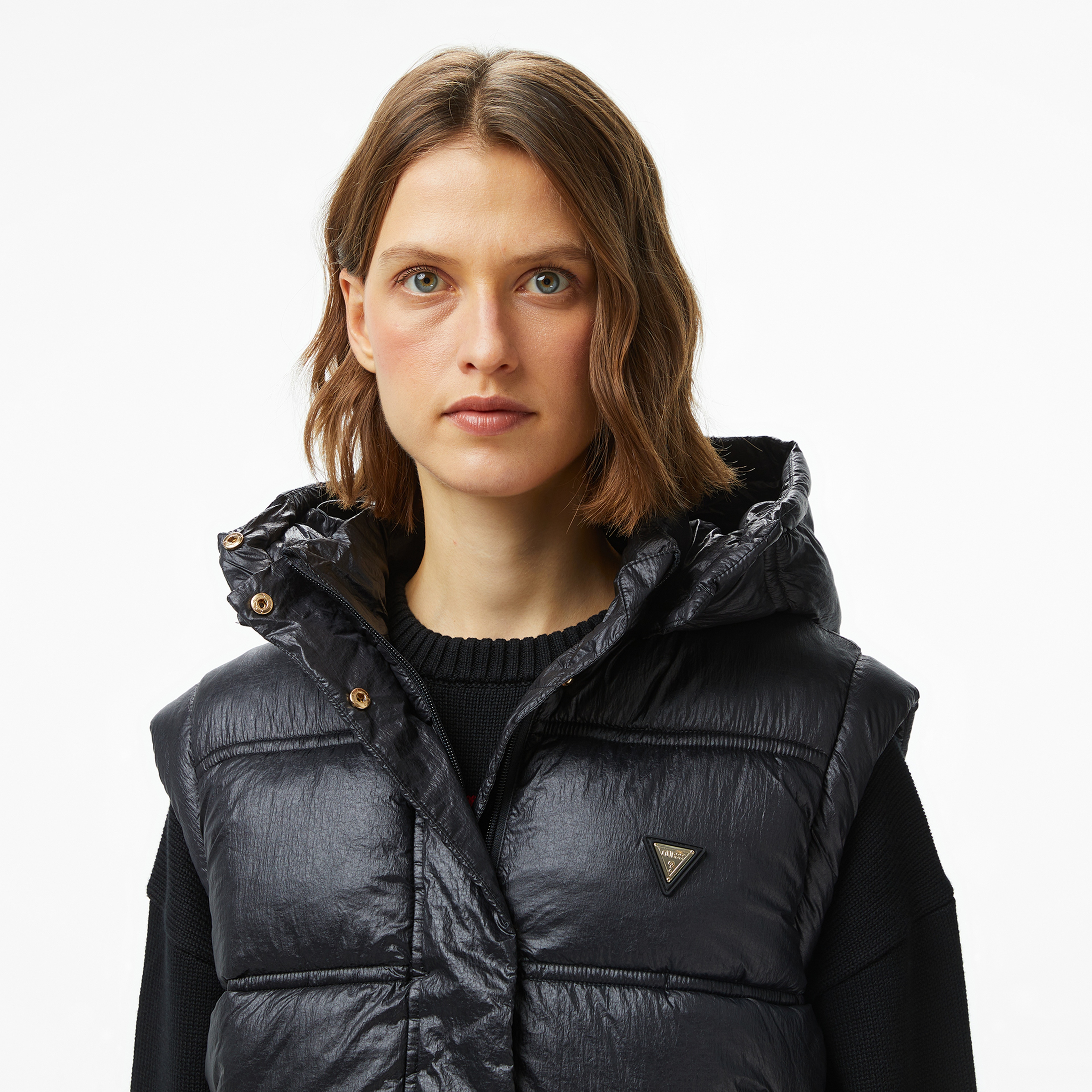 Guess Ernestine Kadın Siyah Yelek