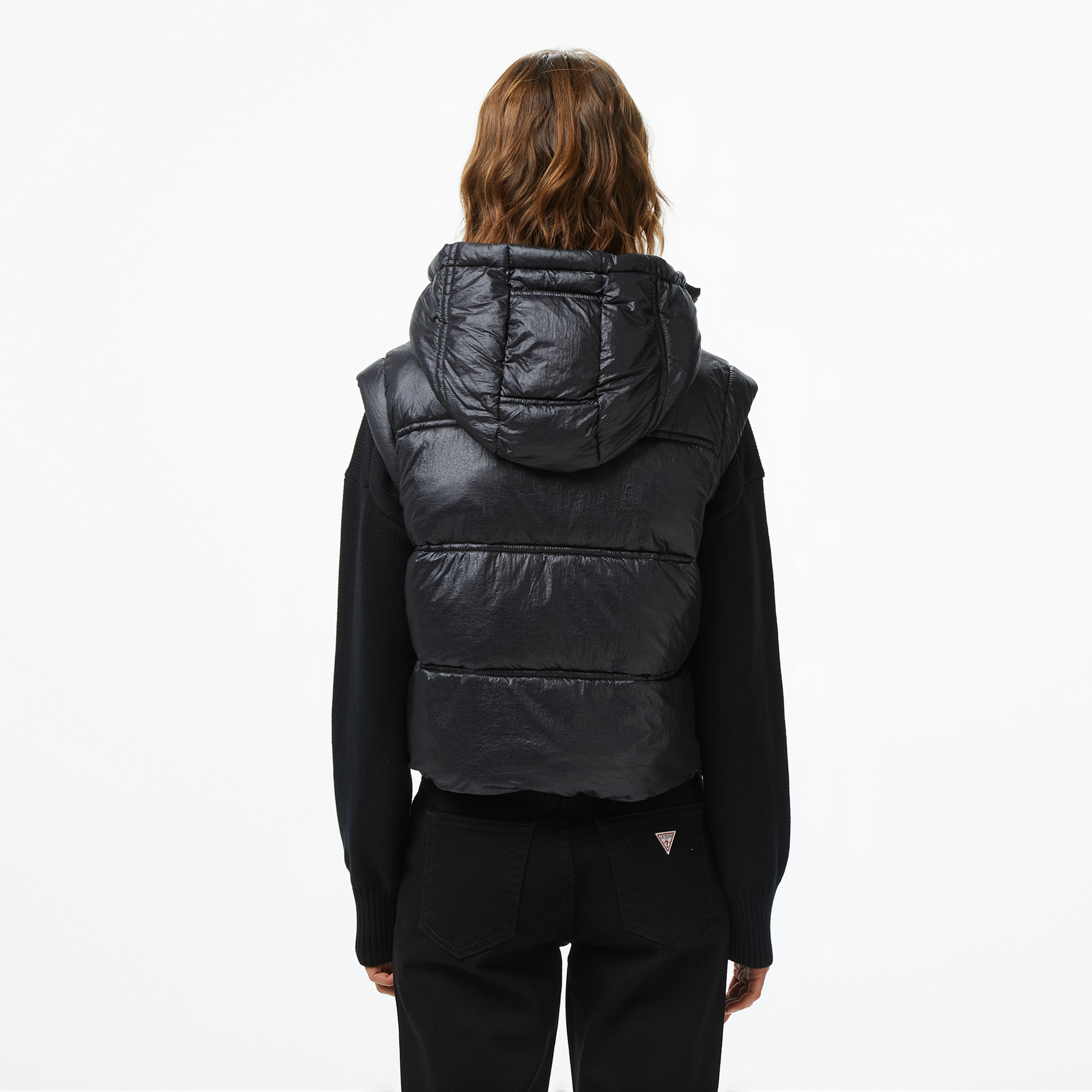 Guess Ernestine Kadın Siyah Yelek