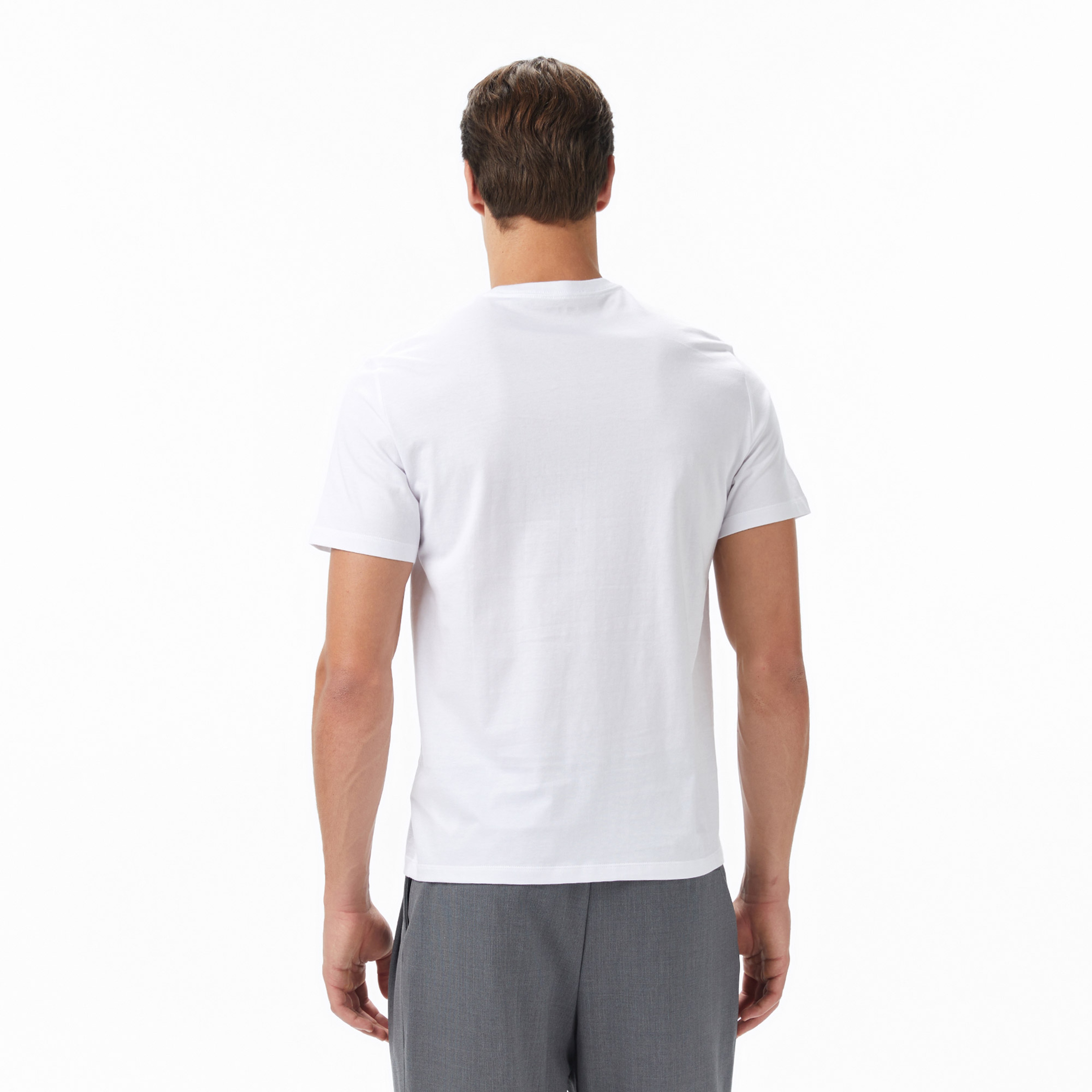 Calvin Klein Box Graphic Erkek Beyaz T-Shirt