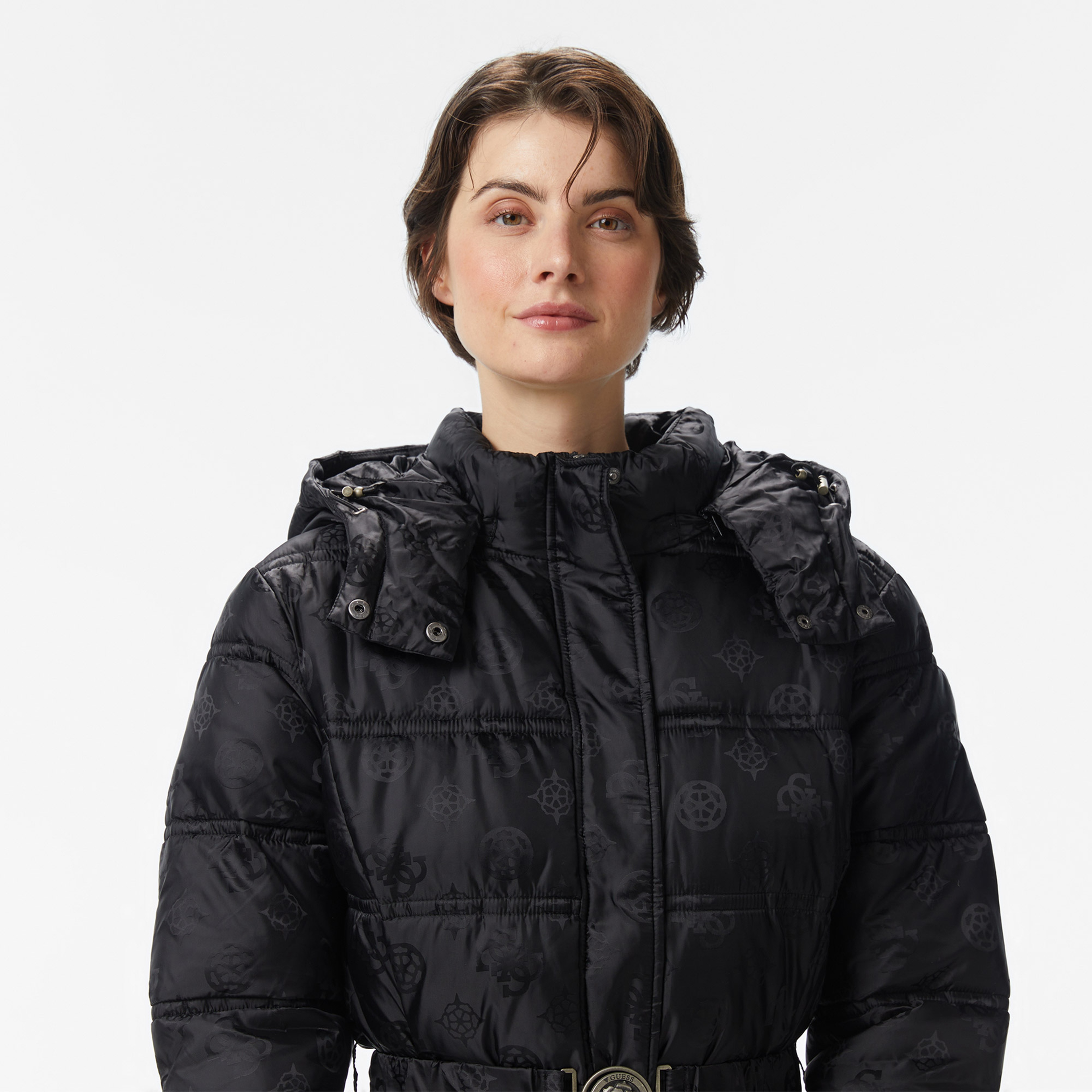 Guess Imma Kadın Siyah Mont