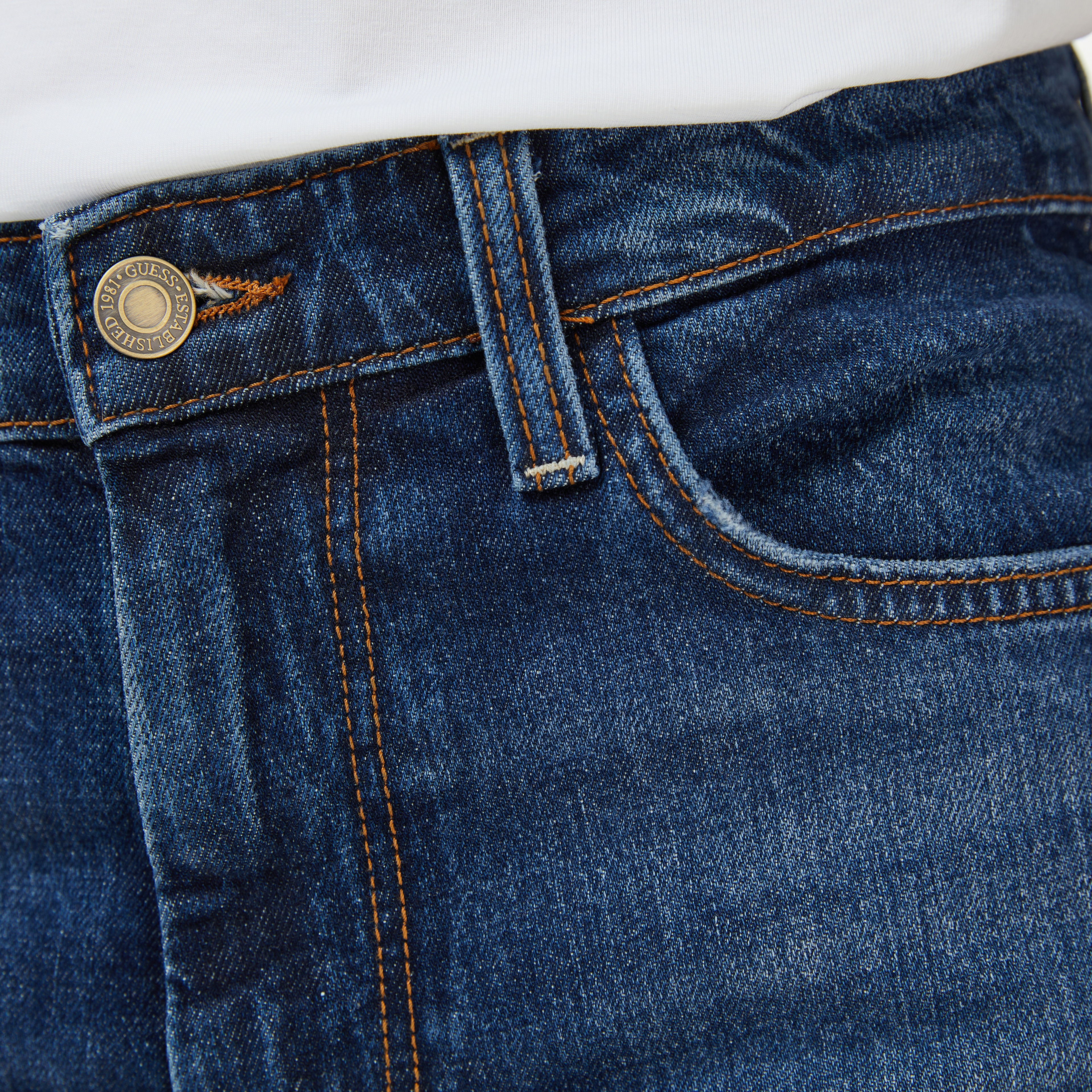 Guess Euphoria Kadın Mavi Pantolon