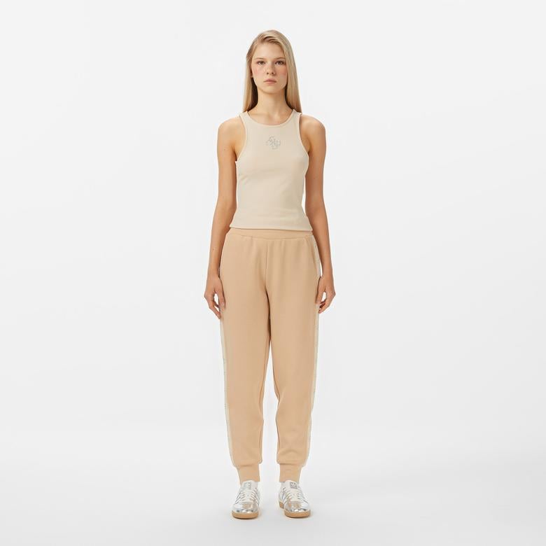 Guess New Victoire Scuba Kadın Krem Pantolon