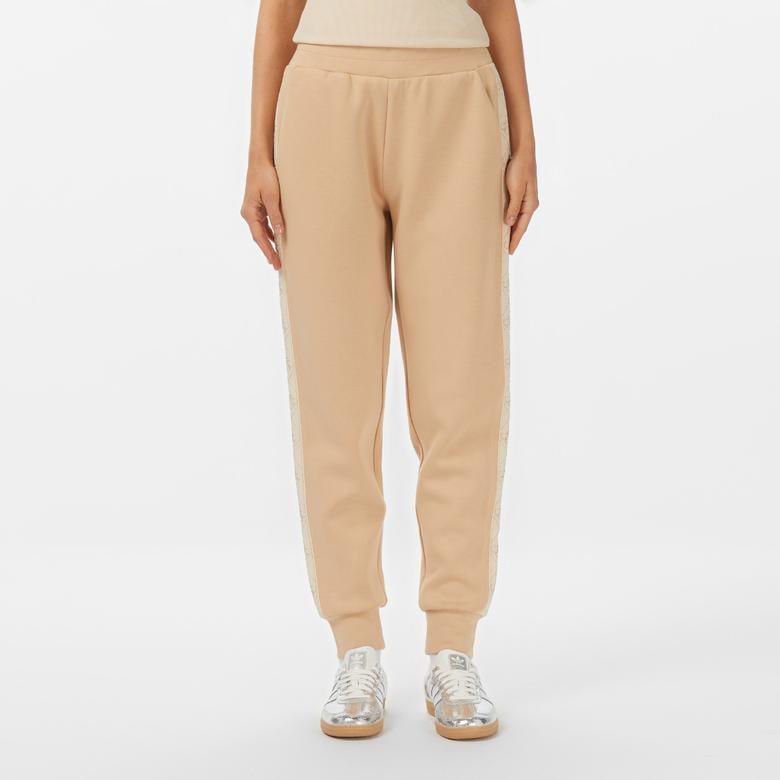 Guess New Victoire Scuba Kadın Krem Pantolon