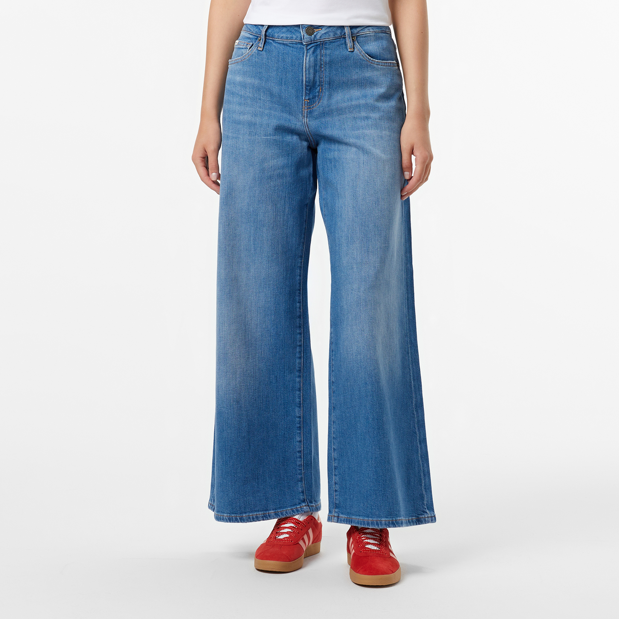 Guess Relaxed Fit Kadın Mavi Jean