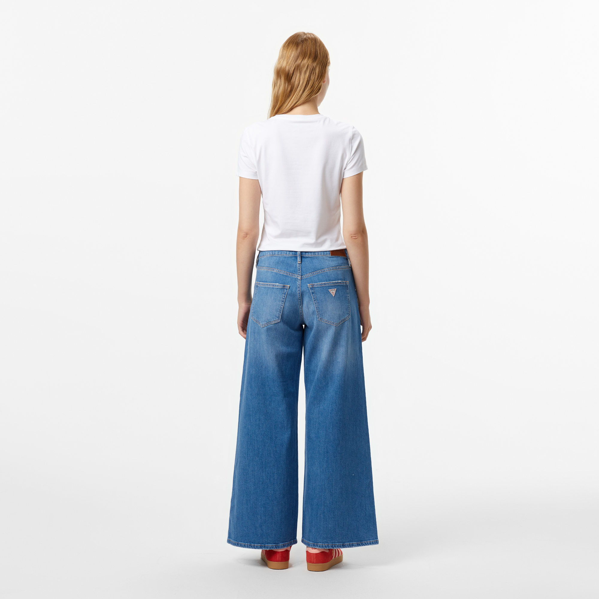 Guess Relaxed Fit Kadın Mavi Jean