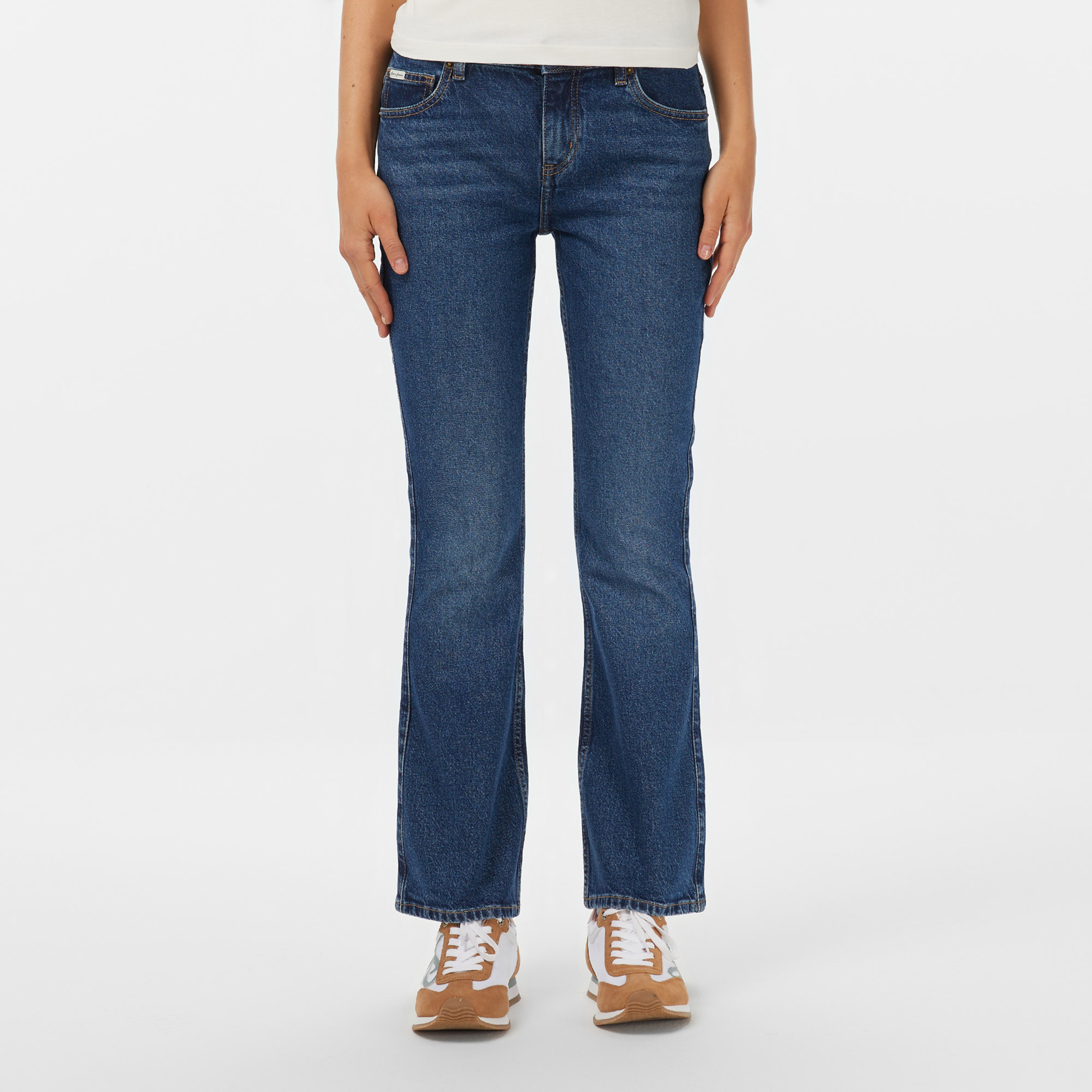 Guess G09 Regular Fit Kadın Mavi Jean