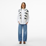 Tommy Hilfiger Essentials Poplin New Easy Kadın Beyaz Gömlek