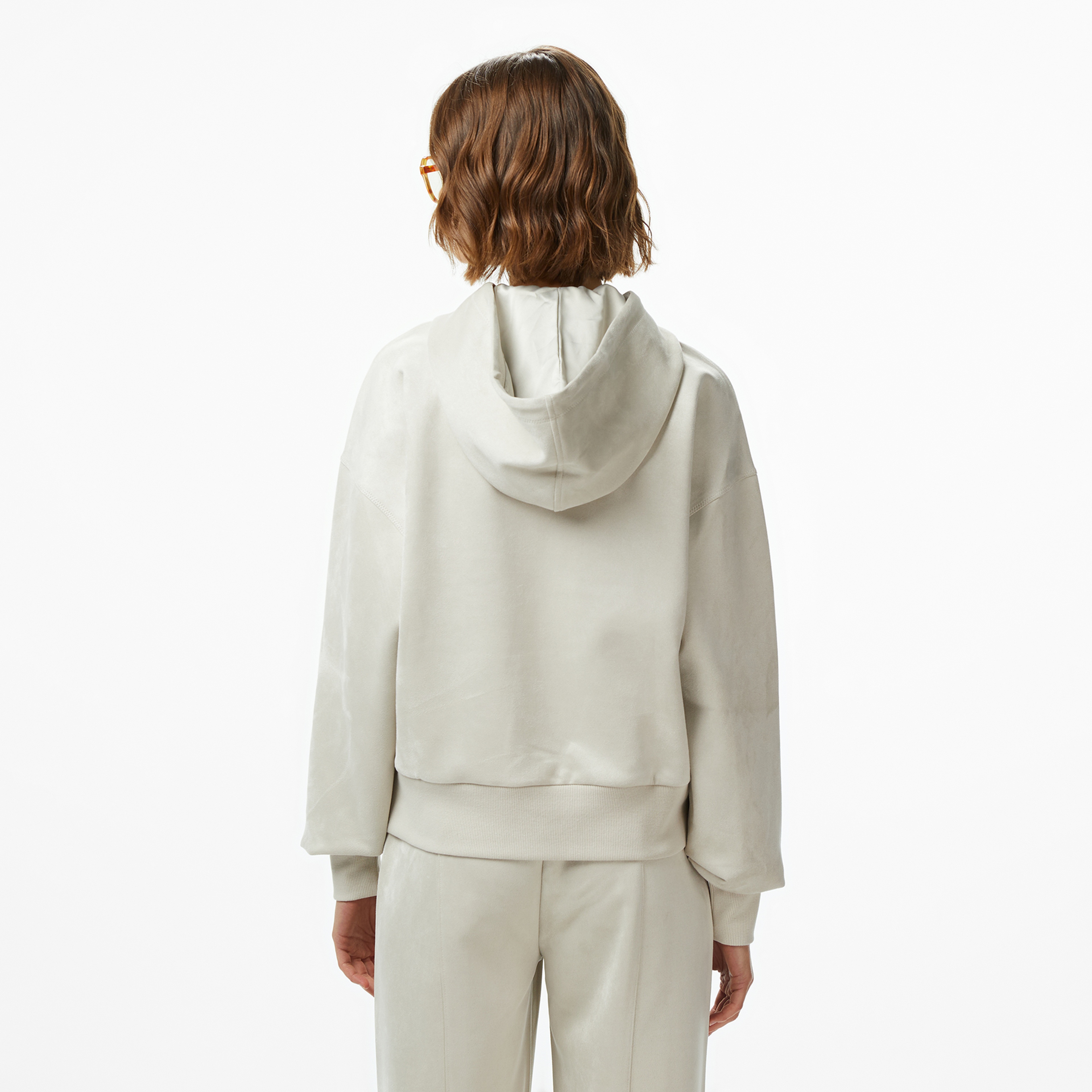 Guess Eco Scuba Kadın Krem Sweatshirt