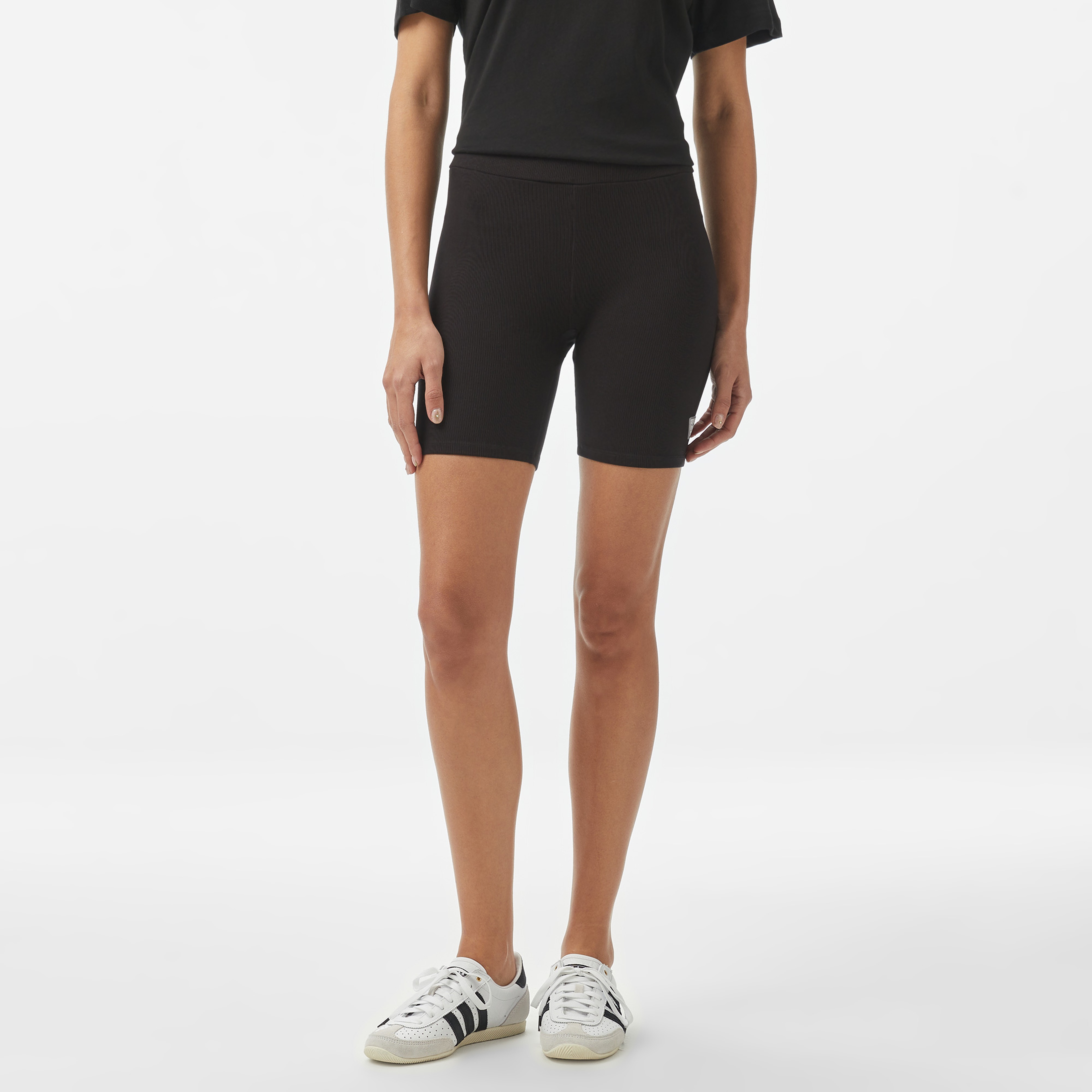 Guess Kadın Siyah Kısa Tayt