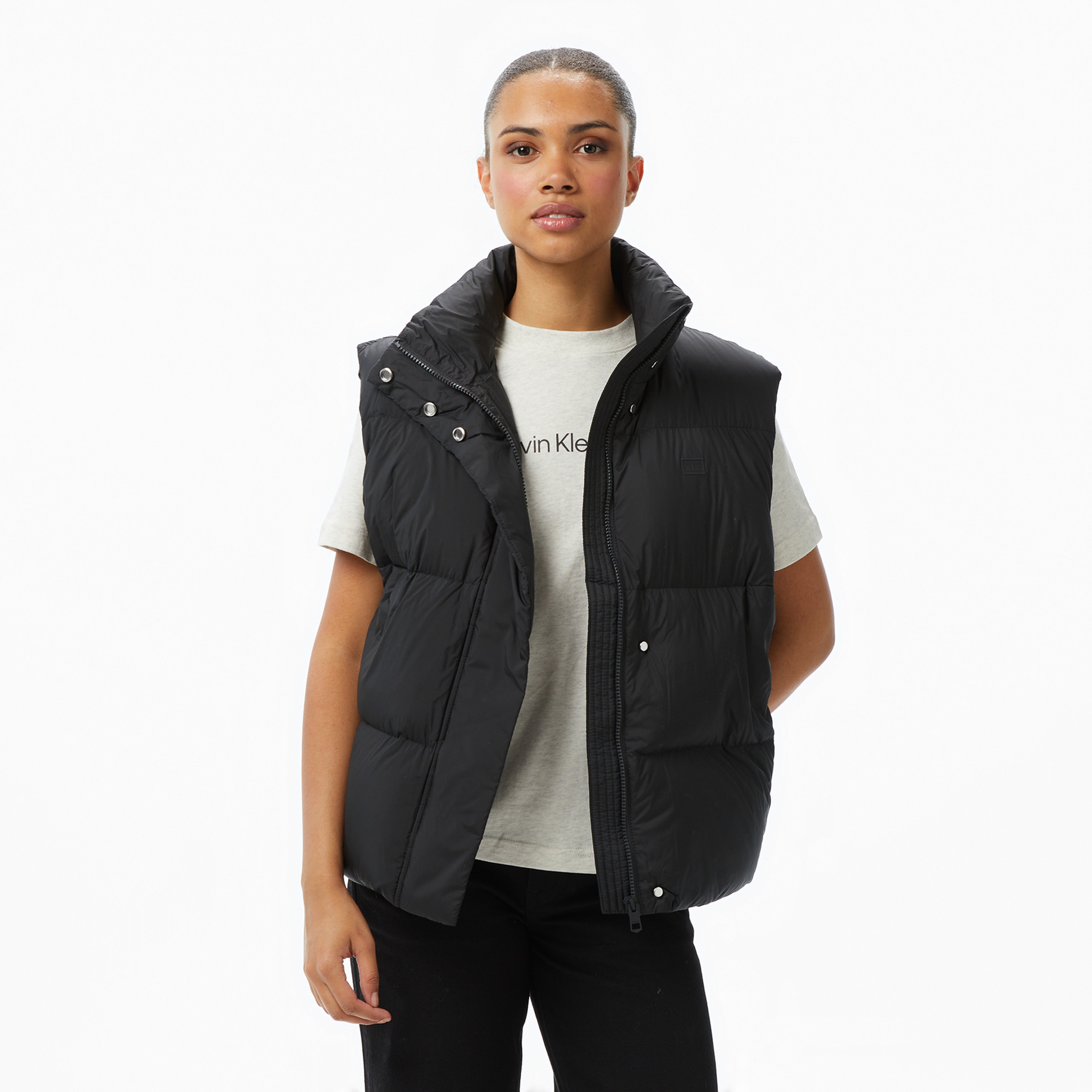 Tommy Hilfiger Modern Down Regular Kadın Siyah Yelek